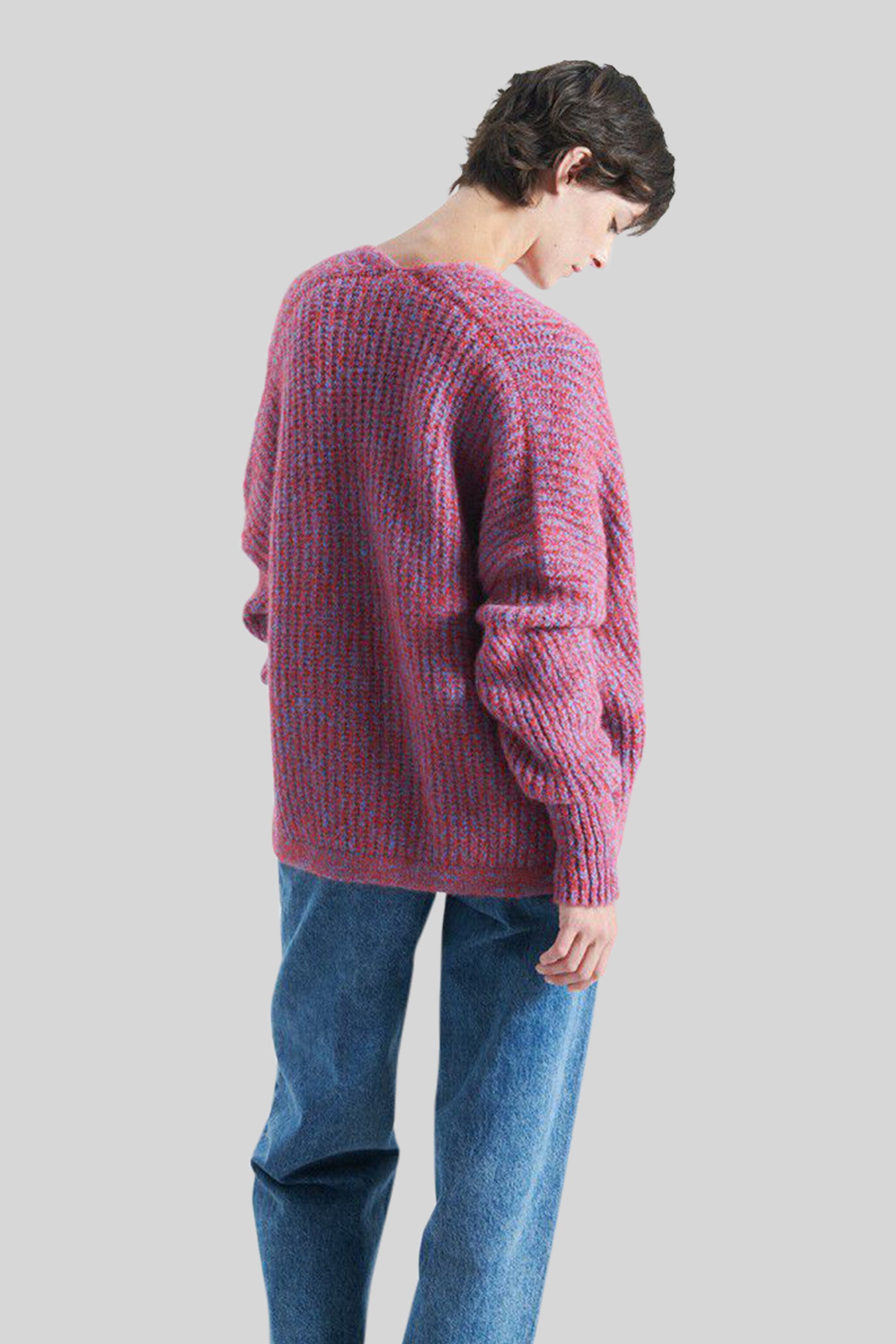 American Vintage Cardigan East Rosa Donna - 3