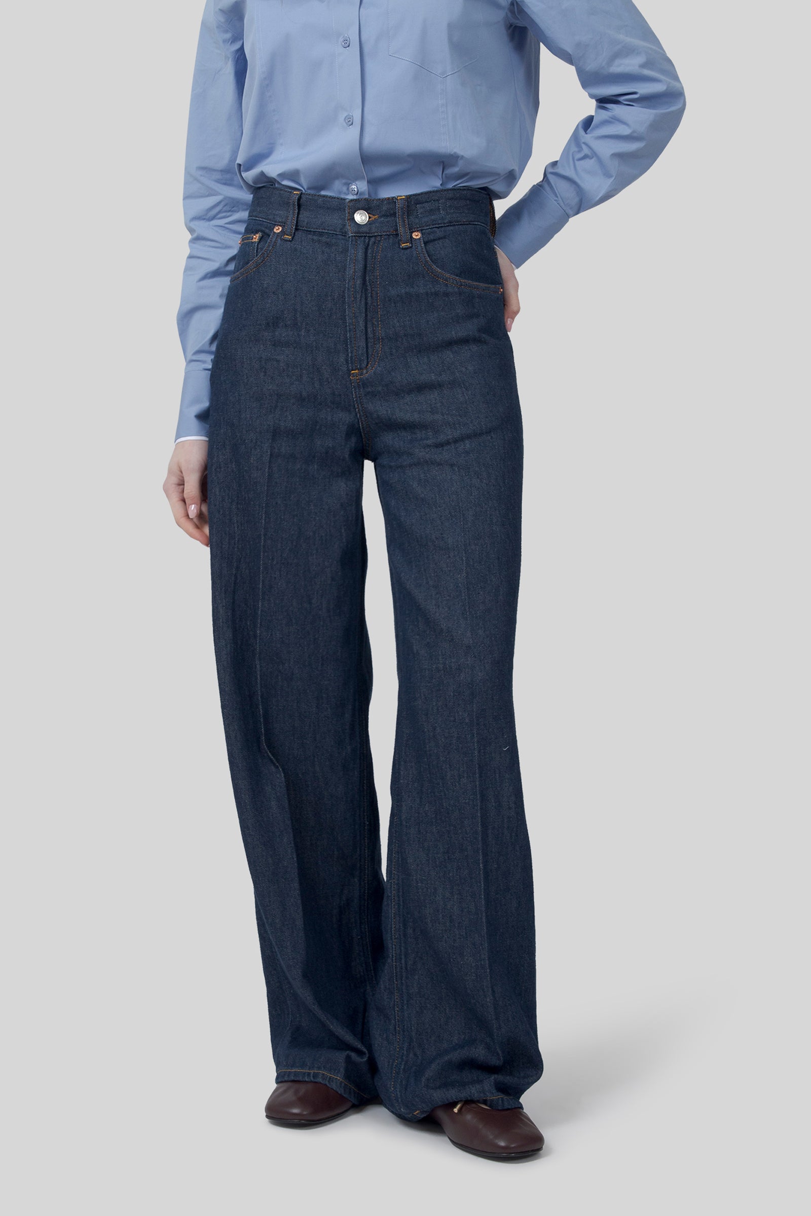 Department Five Jeans Express Blu Medio Donna - 5
