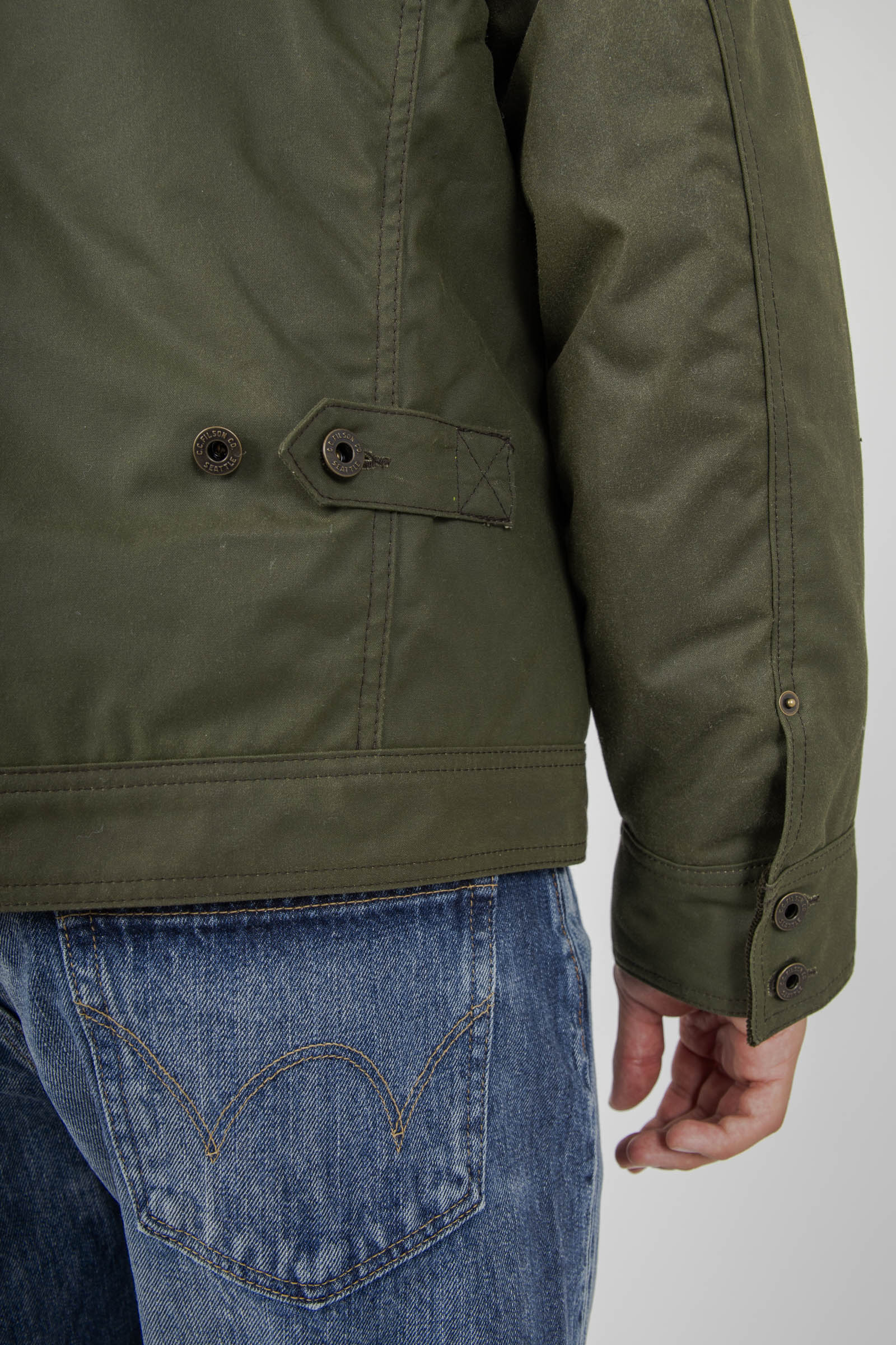 Filson Journeyman Jacket Verde Uomo - 4