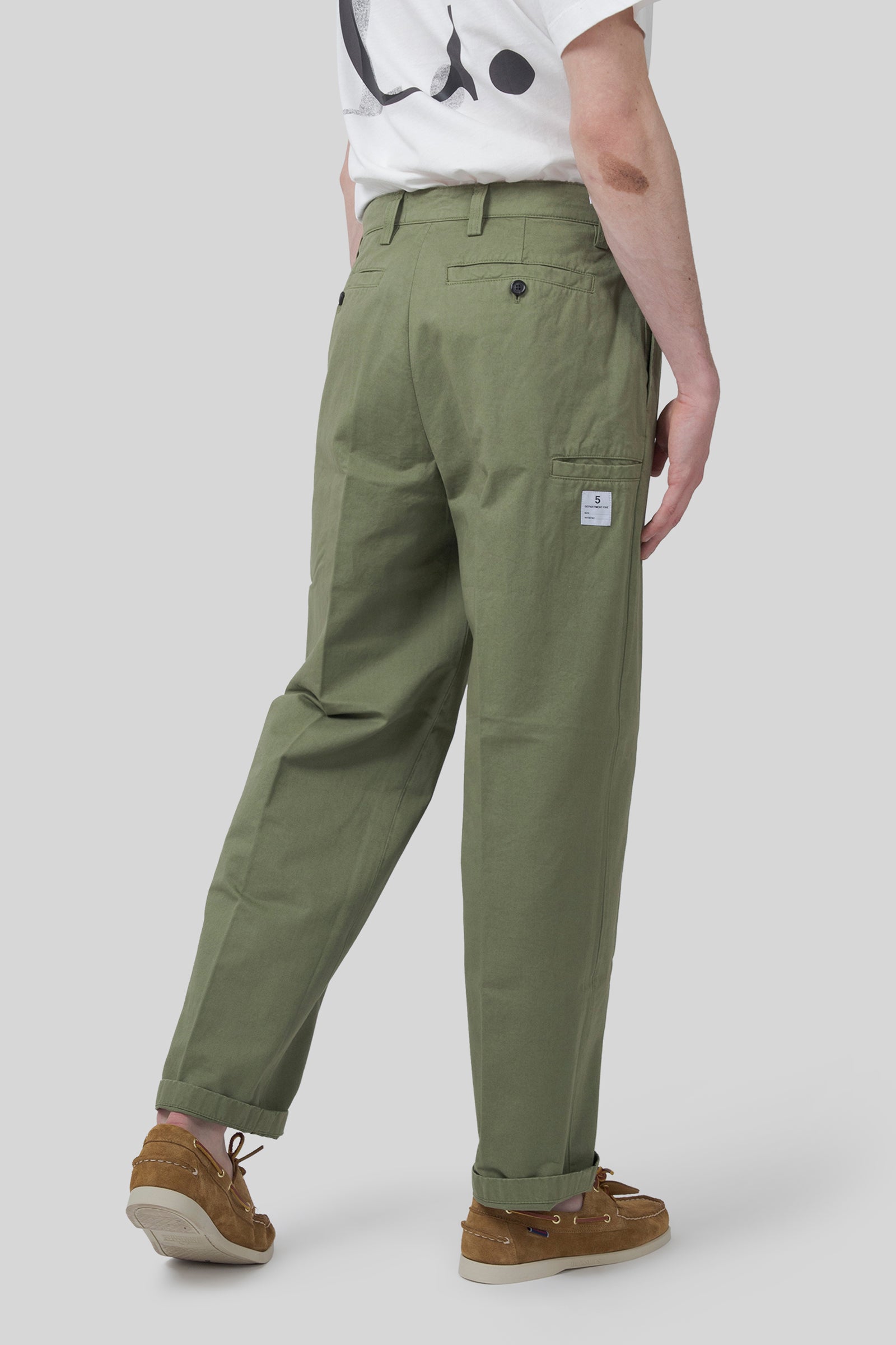 Department Five Pantalone Ant Verde Militare Uomo - 1