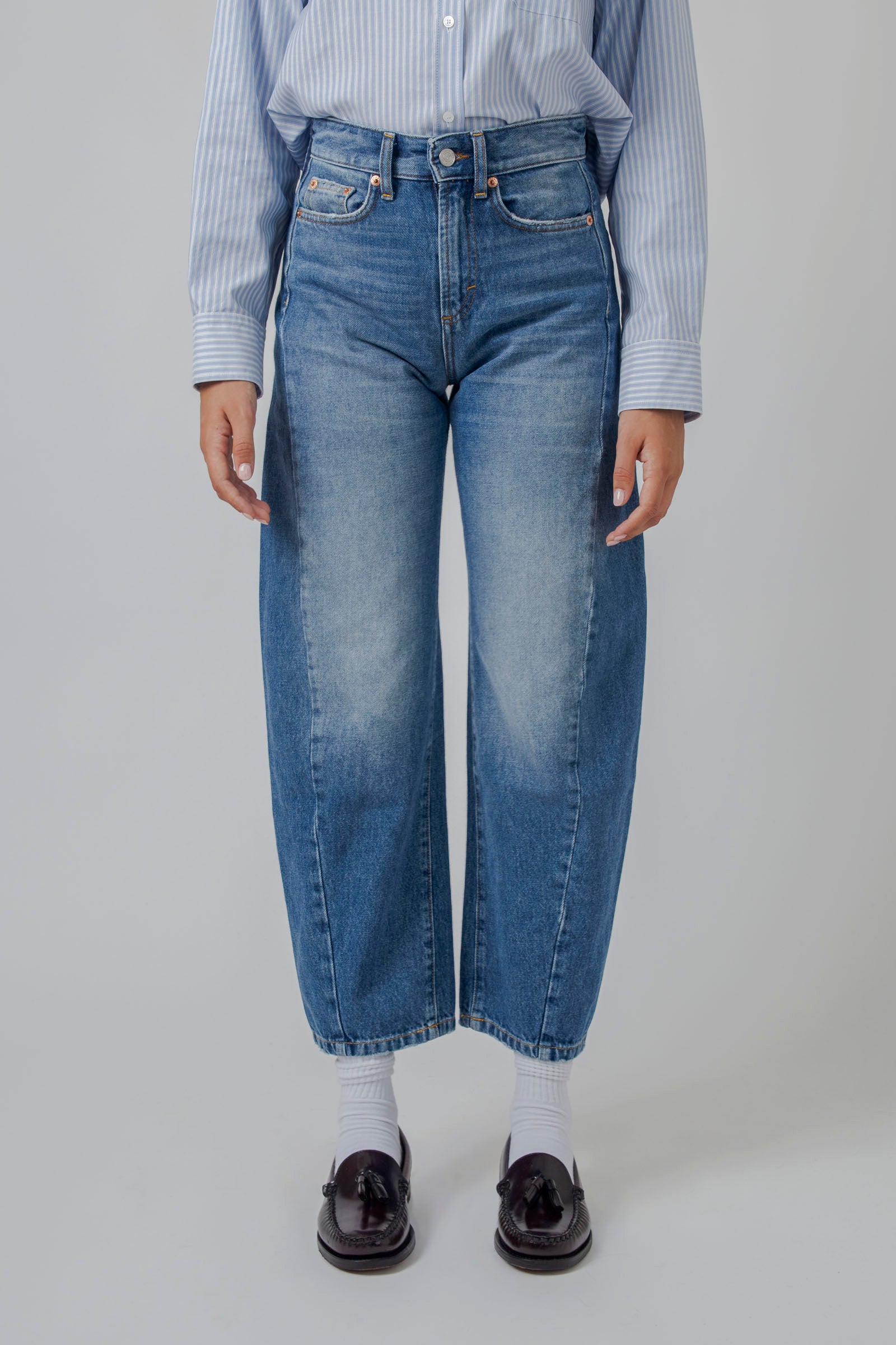 Department Five Jeans Cincity Blu Medio Donna - 4