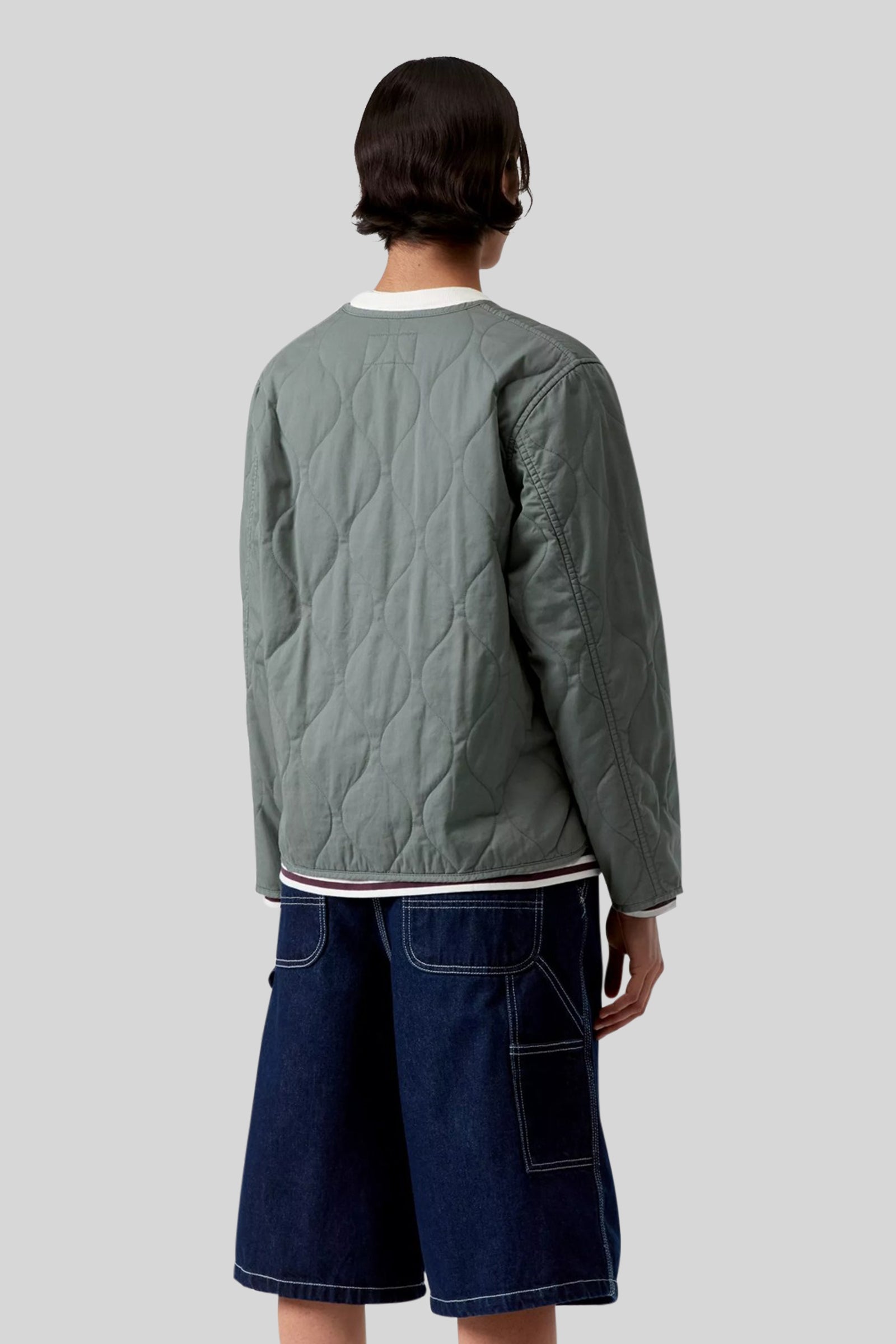 Carhartt Wip W' Kylan Liner Cotton Twill Verde Salvia Donna - 2
