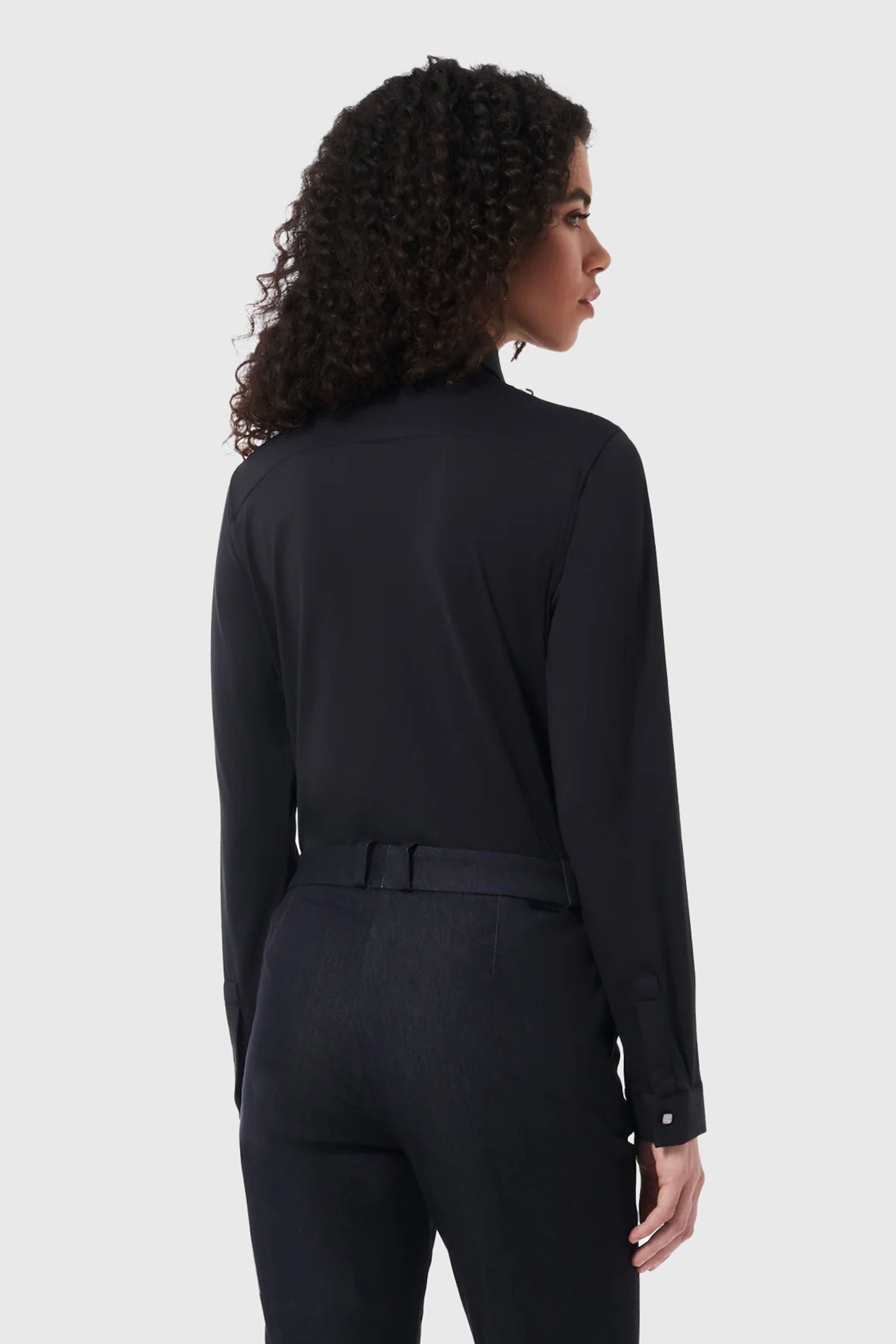 Rrd Oxford Plain Wom Shirt Nero Donna - 4