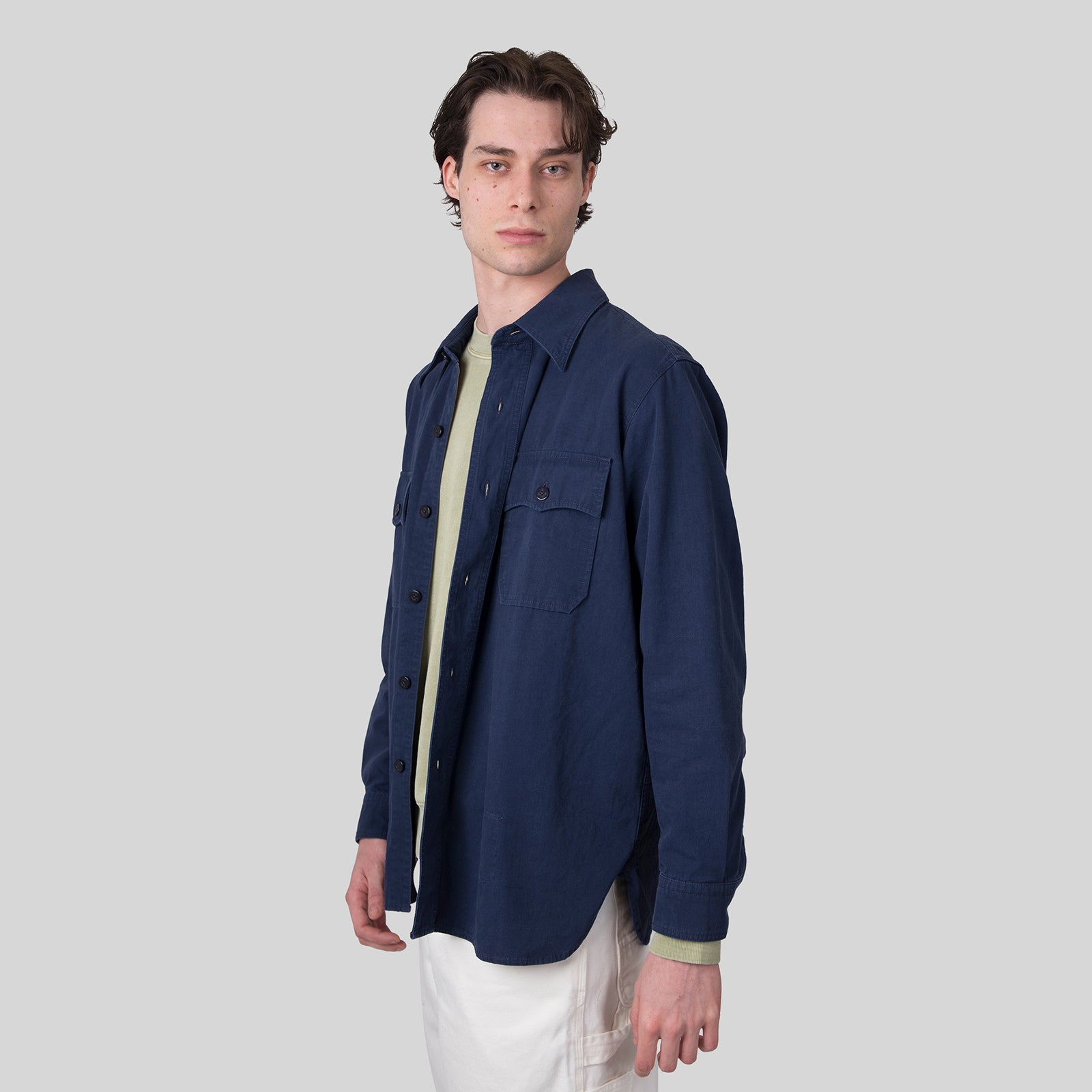 Fortela Overshirt Manteco Cpo 2.0 Blu Uomo - 8