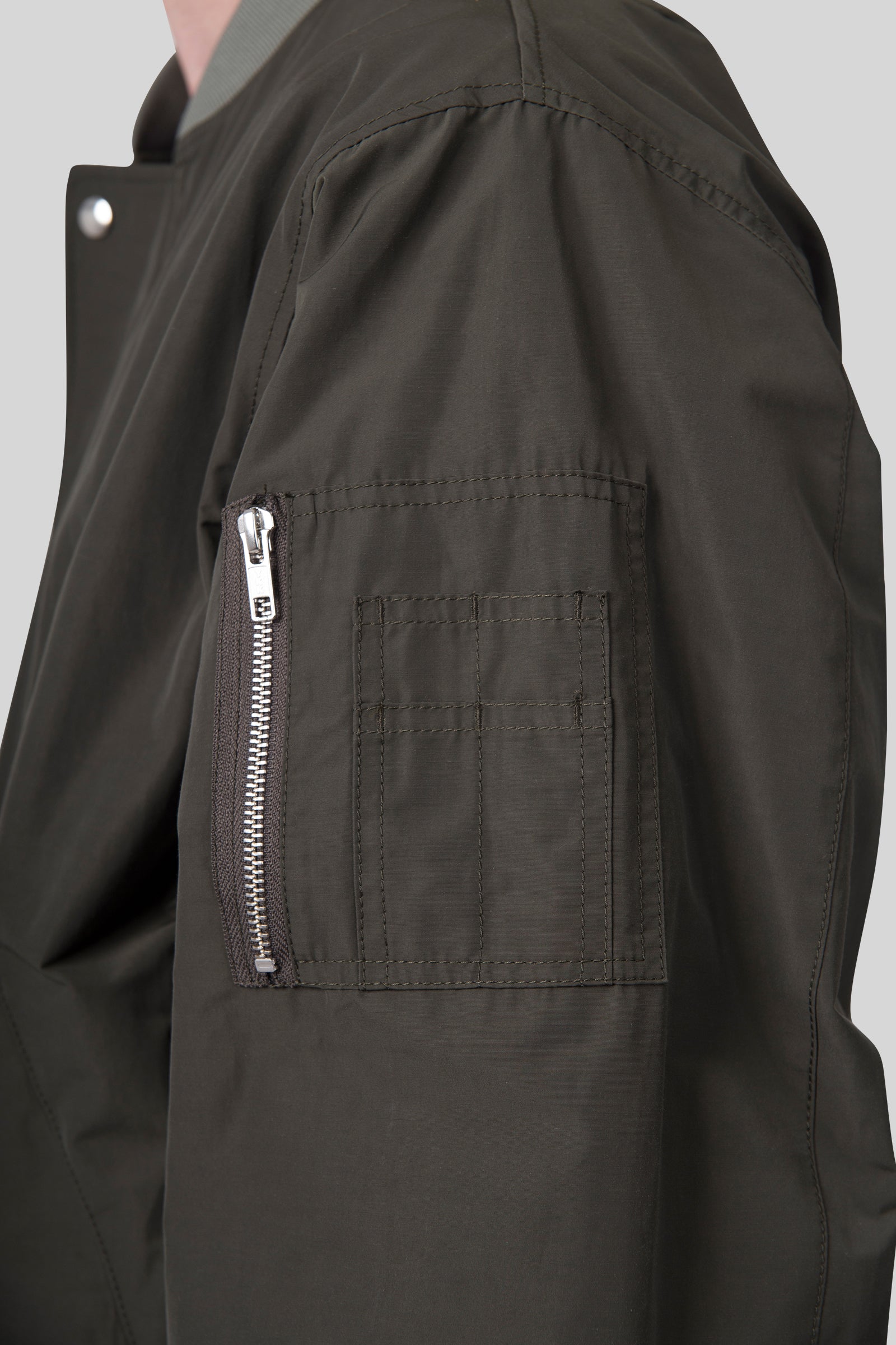 Department Five Bomber Detroit Verde Militare Uomo - 4