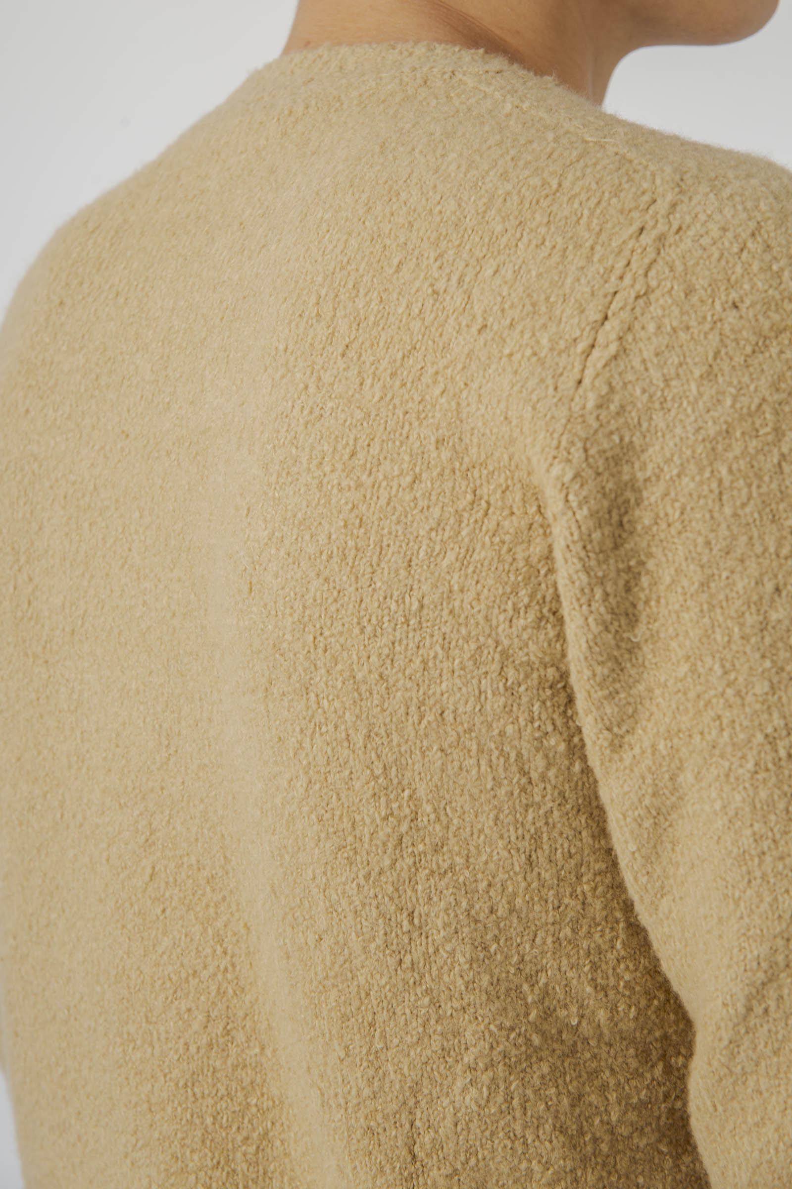 Roberto Collina Maglia Girocollo Swg Cammello Uomo - 6