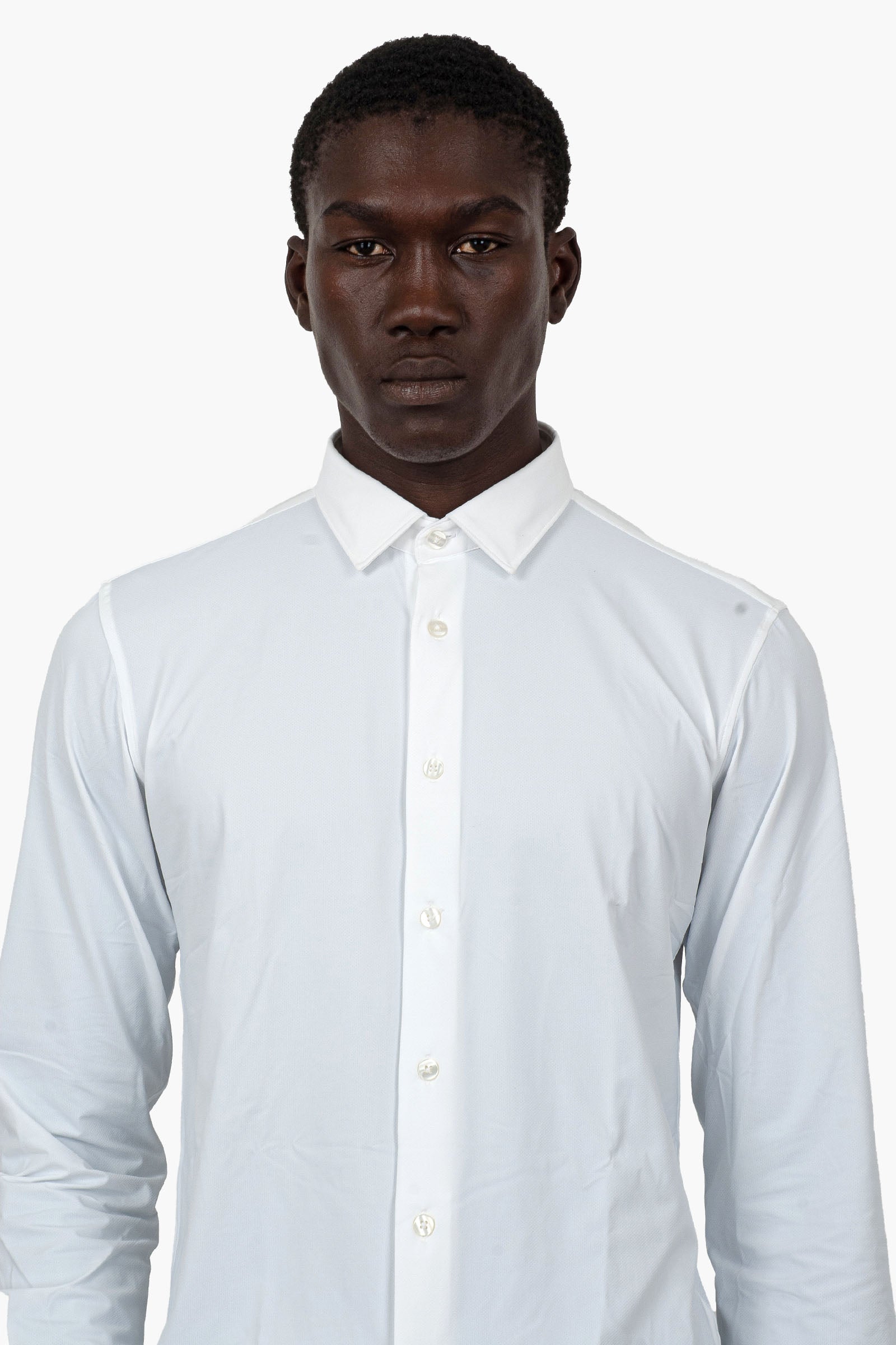 Oxford Jacquard Open Shirt - 6