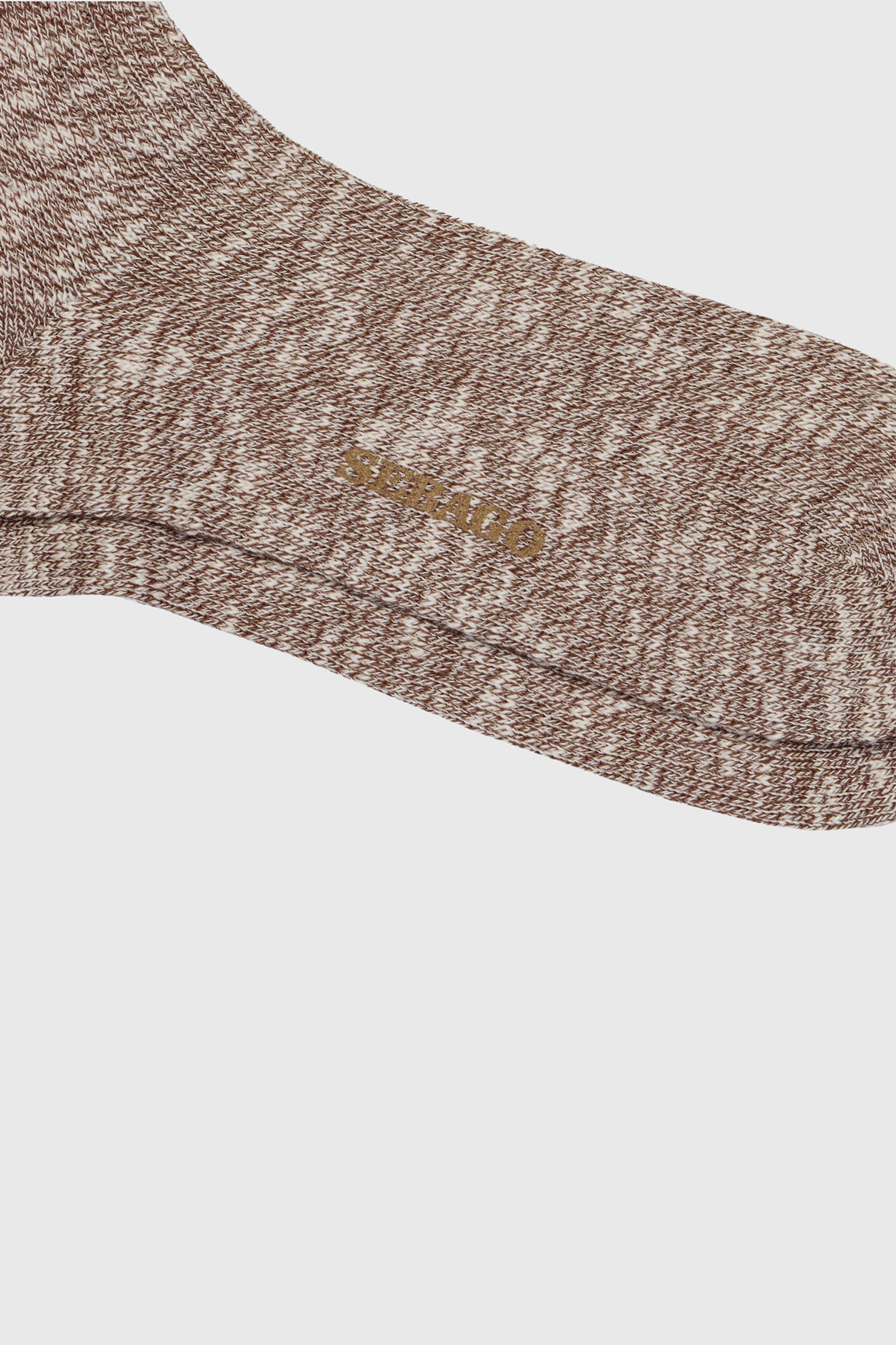 Sebago Calzino Seboeis Country Marrone/bianco Off Uomo - 2