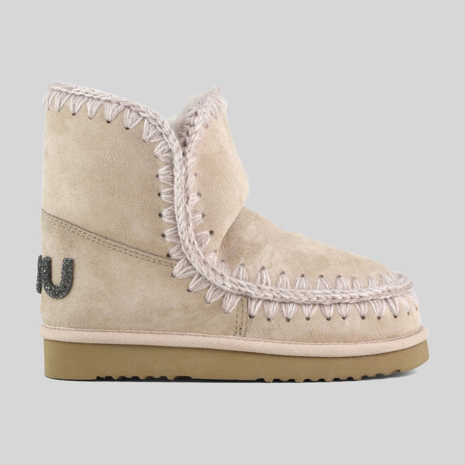 Mou Eskimo 18 Glitter Logo Rosa Chiaro Donna - 7