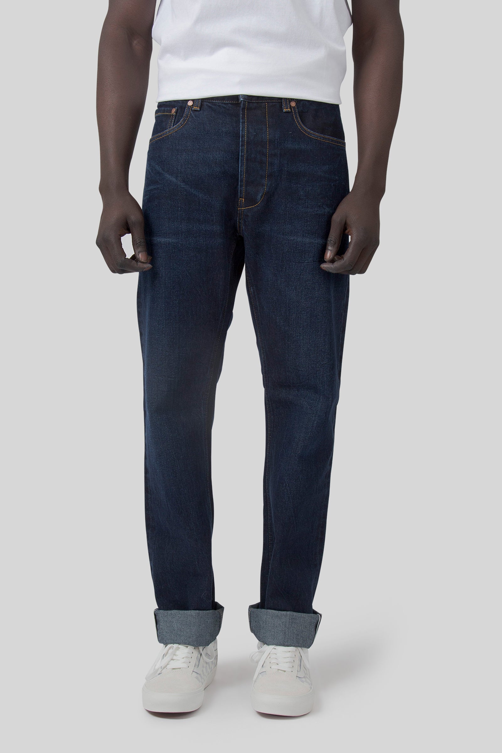 Tela Genova Jeans Davide/3f Blu Scuro Uomo - 5