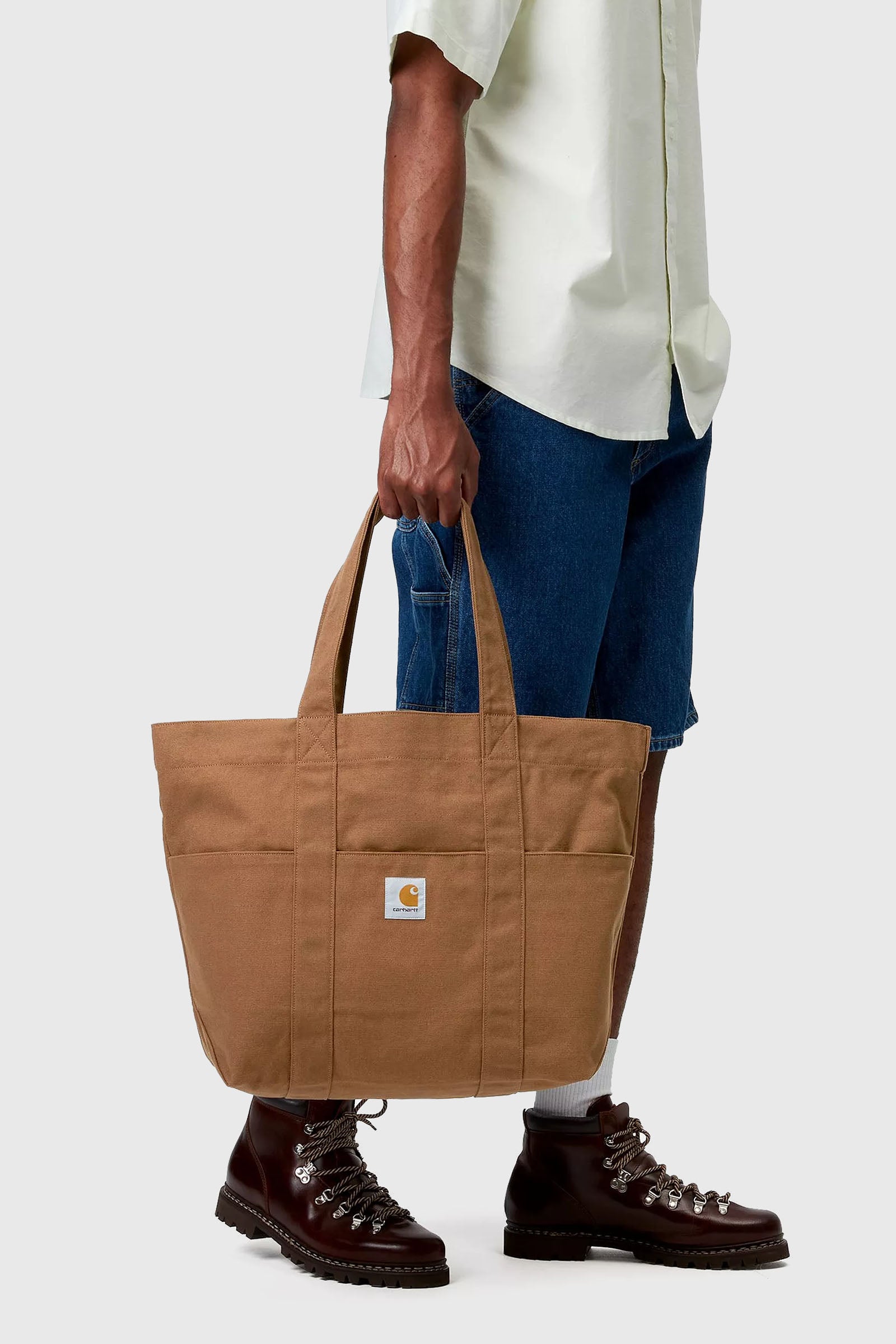 Carhartt Wip Parker Tote Bag Cammello Unisex - 4