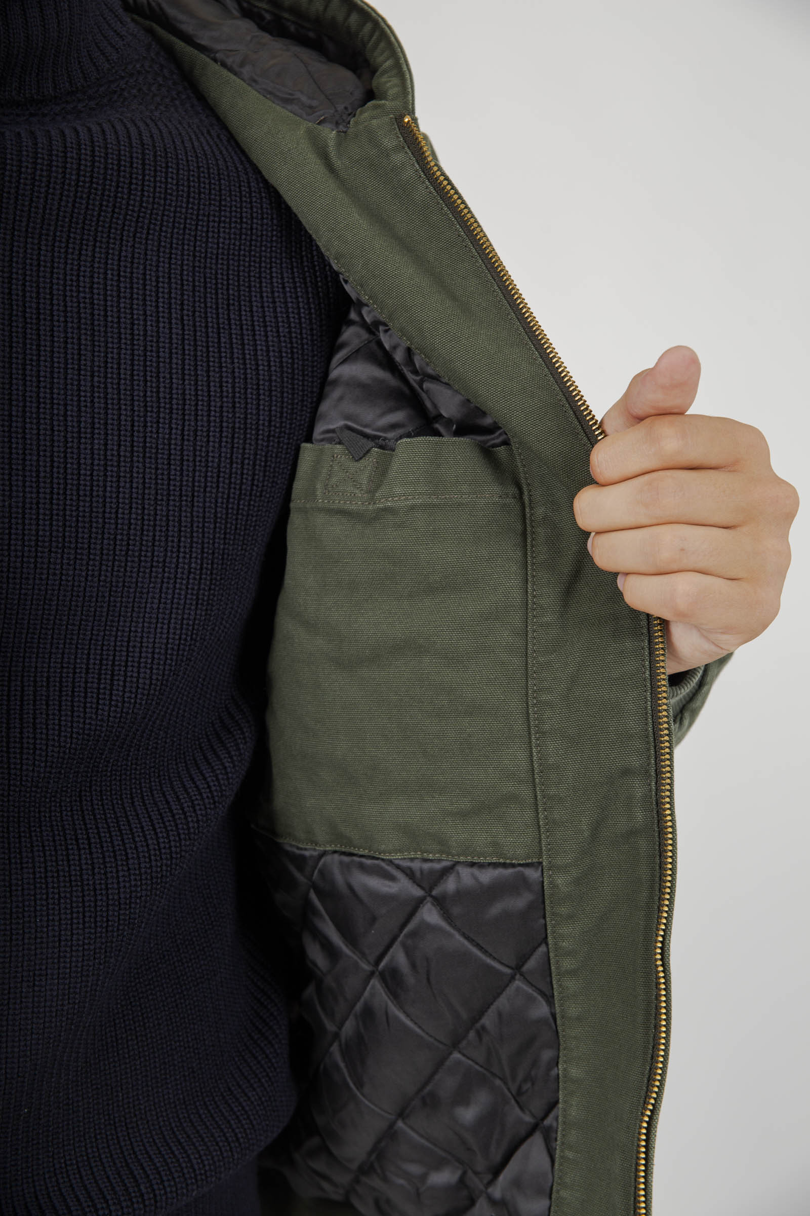 Carhartt Wip Og Active Jacket Verde Oliva Uomo - 8