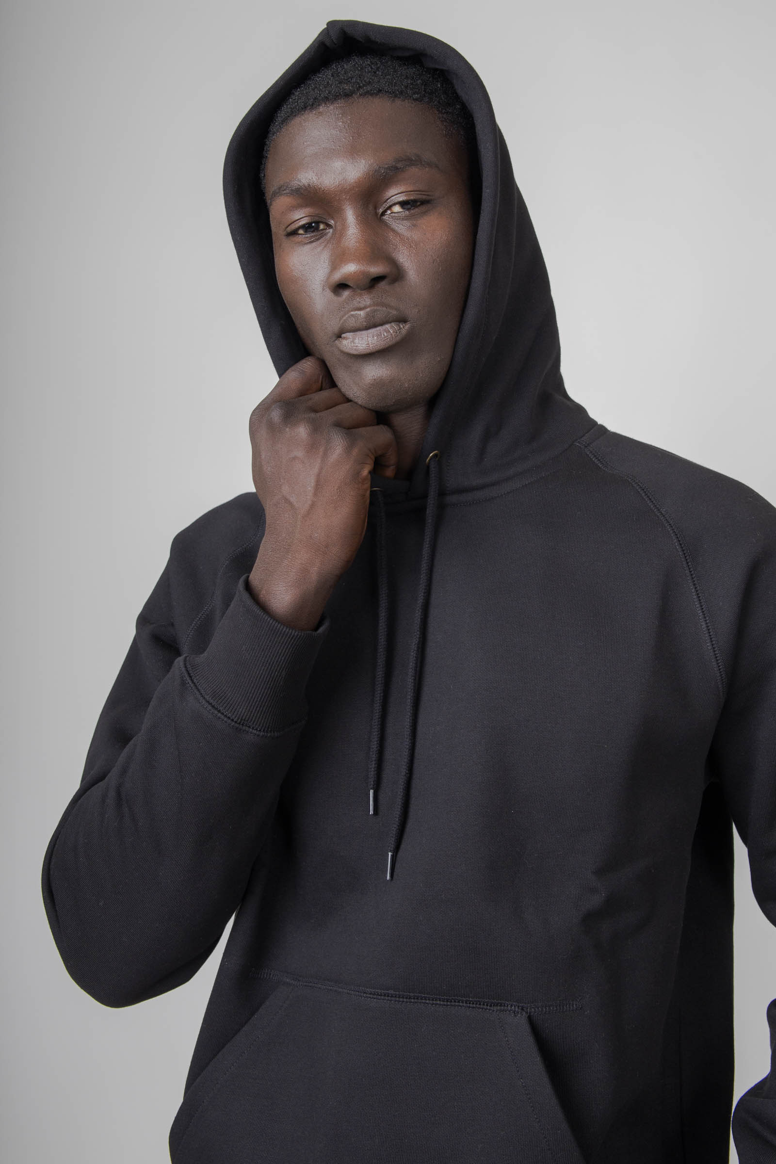 Carhartt Wip Hooded Chase Sweatshirt Nero Uomo - 4