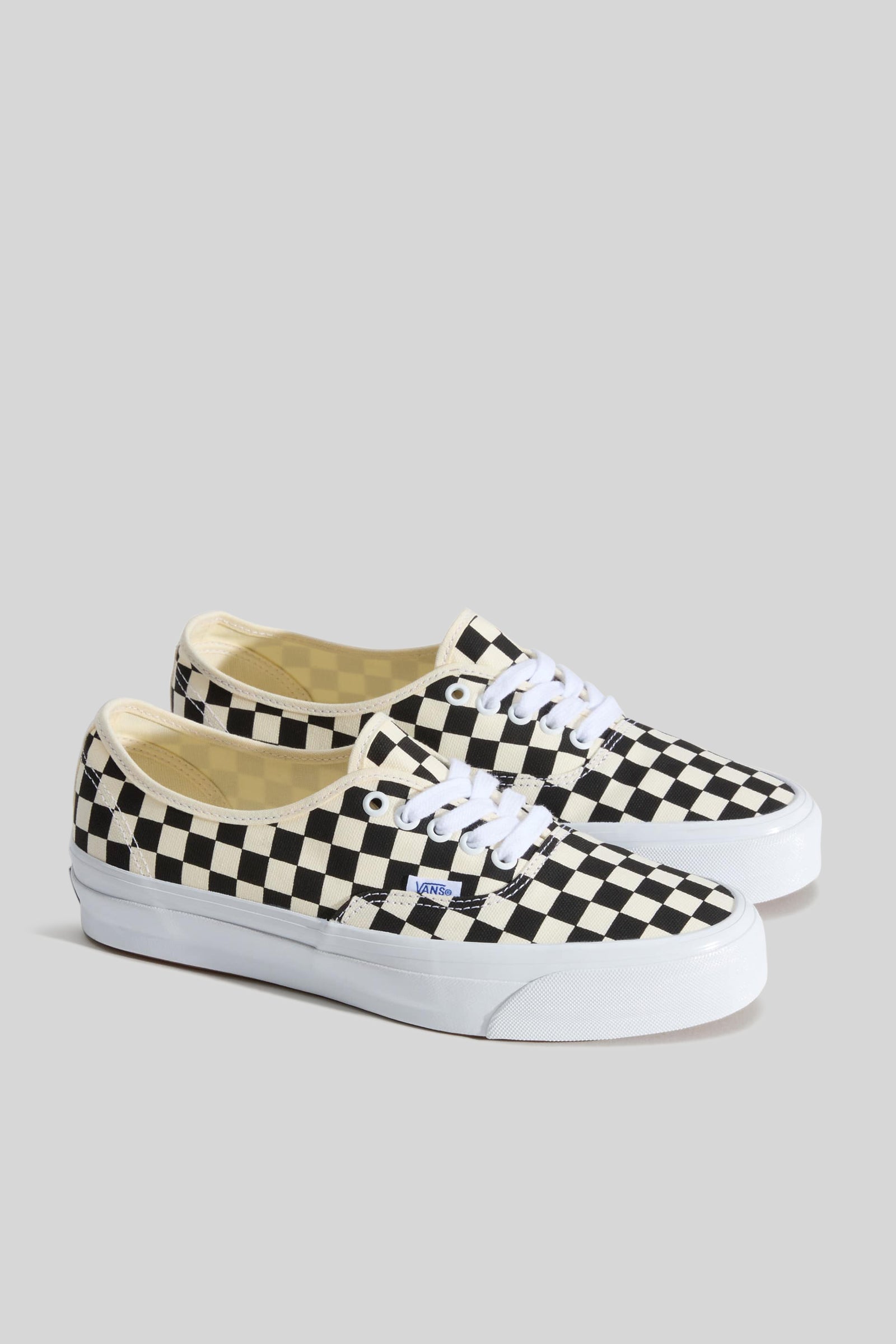 Vans "off The Wall" Sneaker Lx Authentic Reissue 44 Checkerboard Nero/bianco Off Unisex - 3