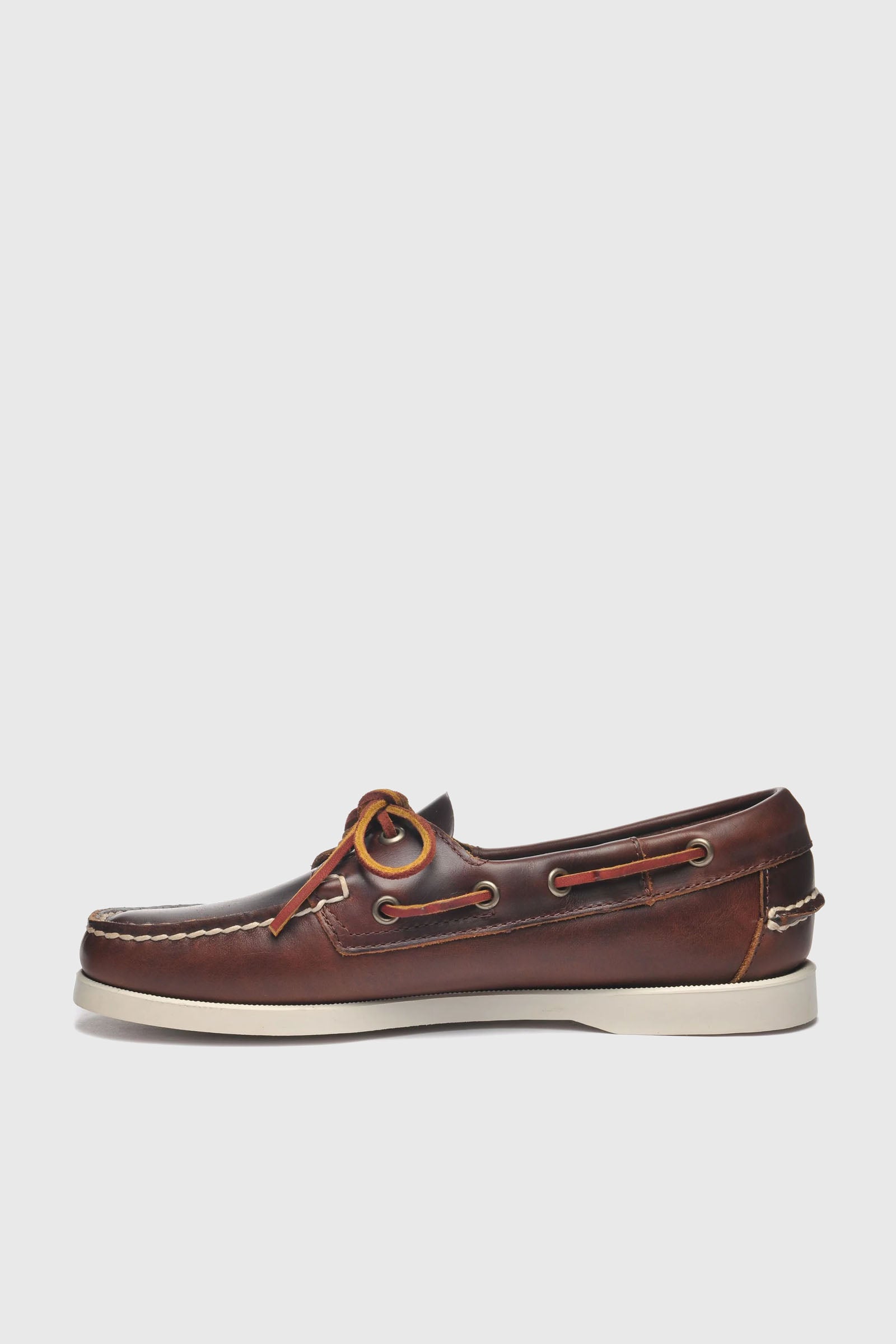 Sebago Docksides Portland Waxed Woman Marrone Donna - 5