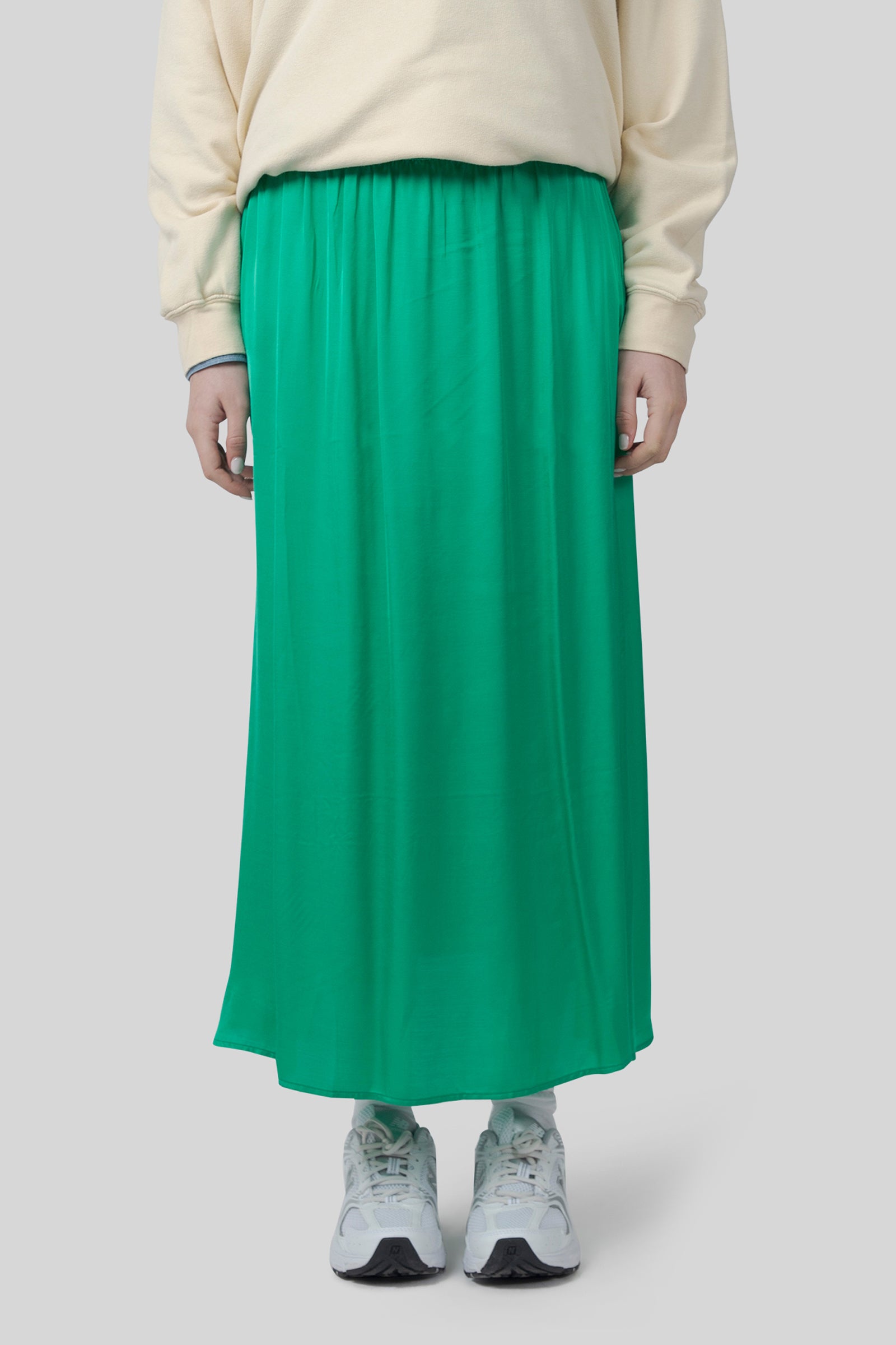American Vintage Gonna Bovalow Verde Donna - 4
