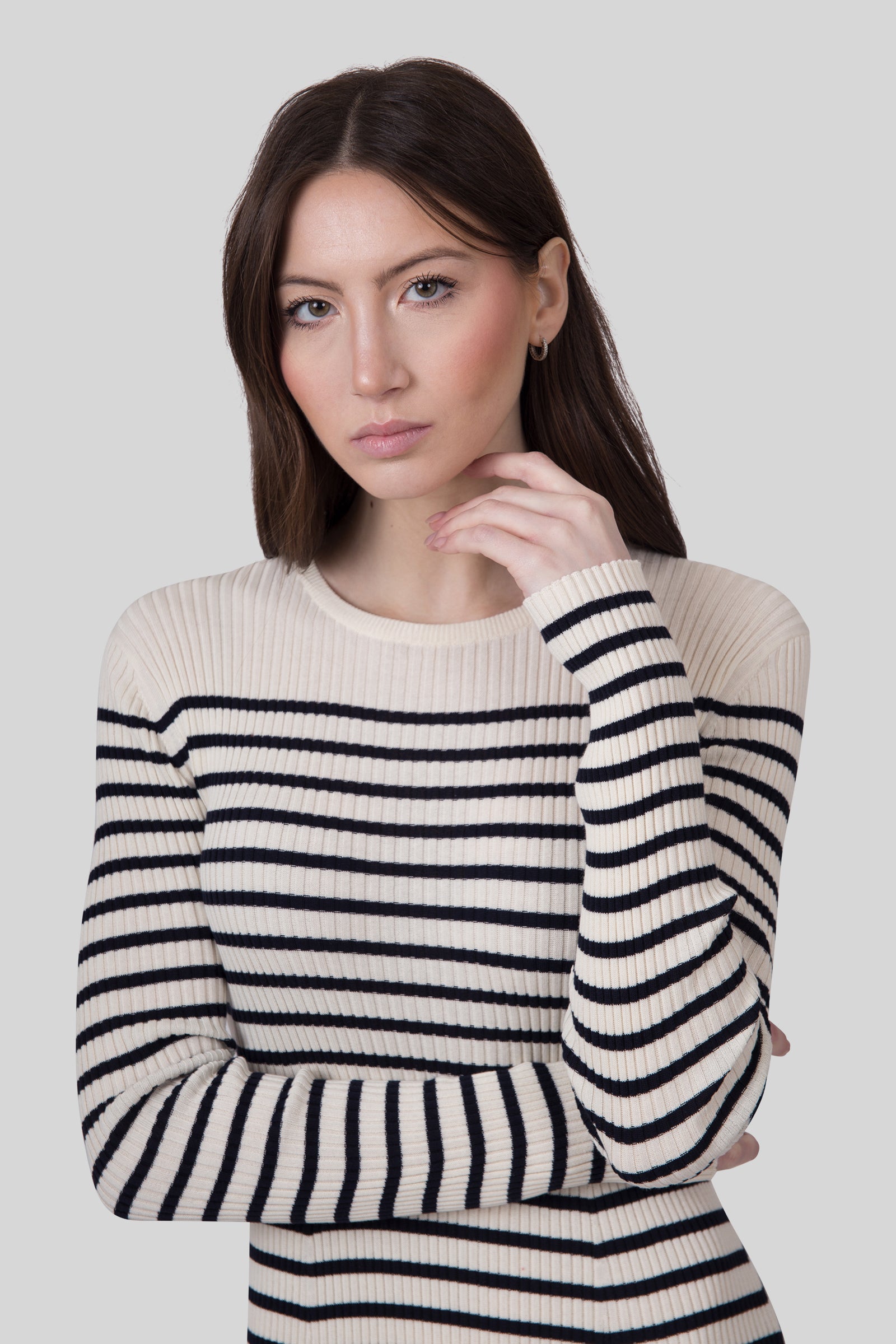 Semicouture Abito Belinda Beige/blu Donna - 7