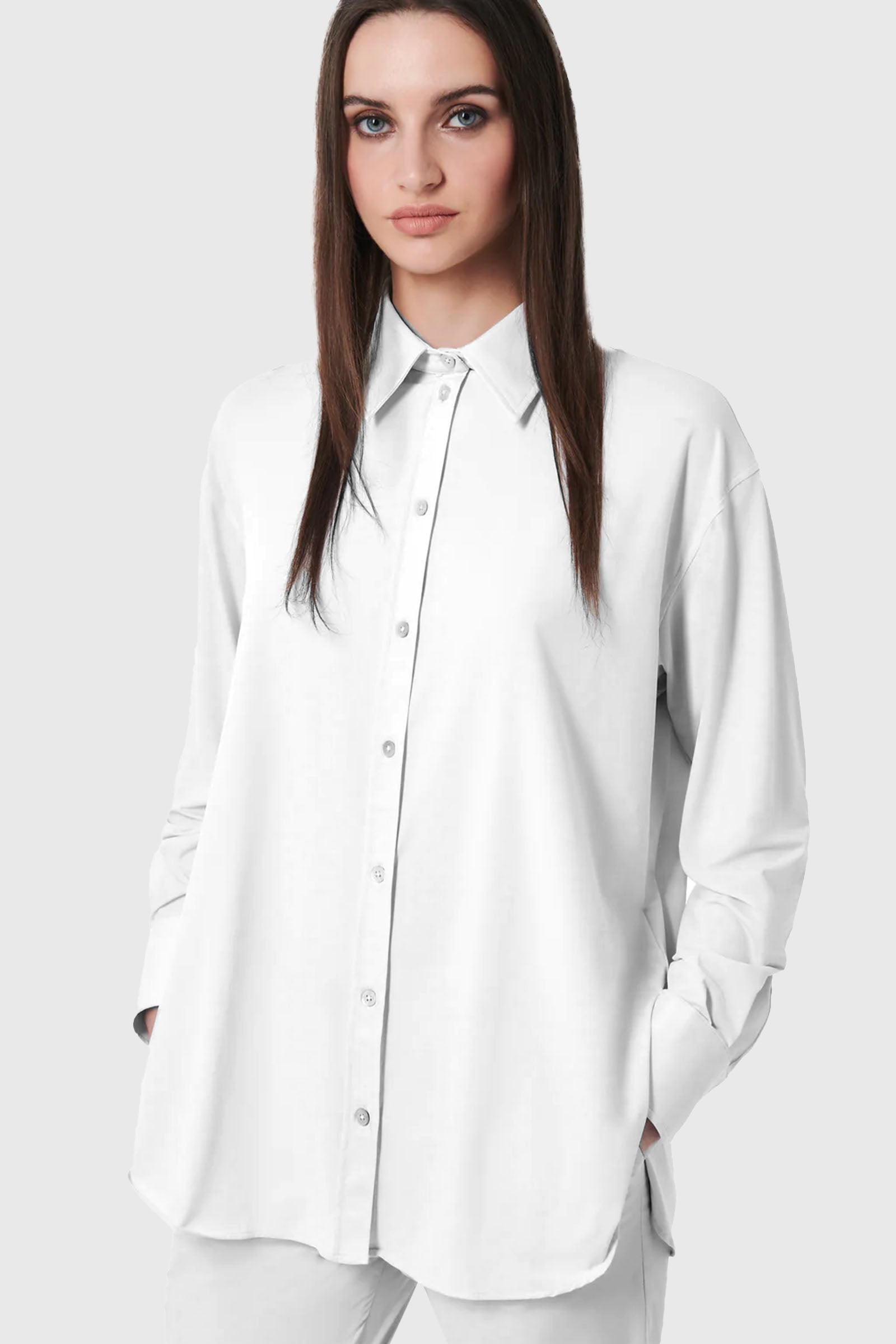 Oxford Boyfriend Wom Shirt - 1