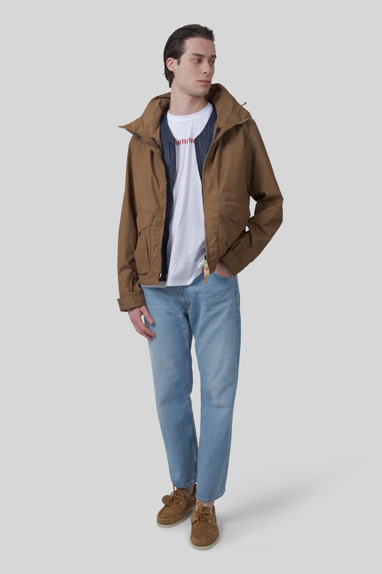 Manifattura Ceccarelli All Season Blazer Coat Cuoio Uomo - 9