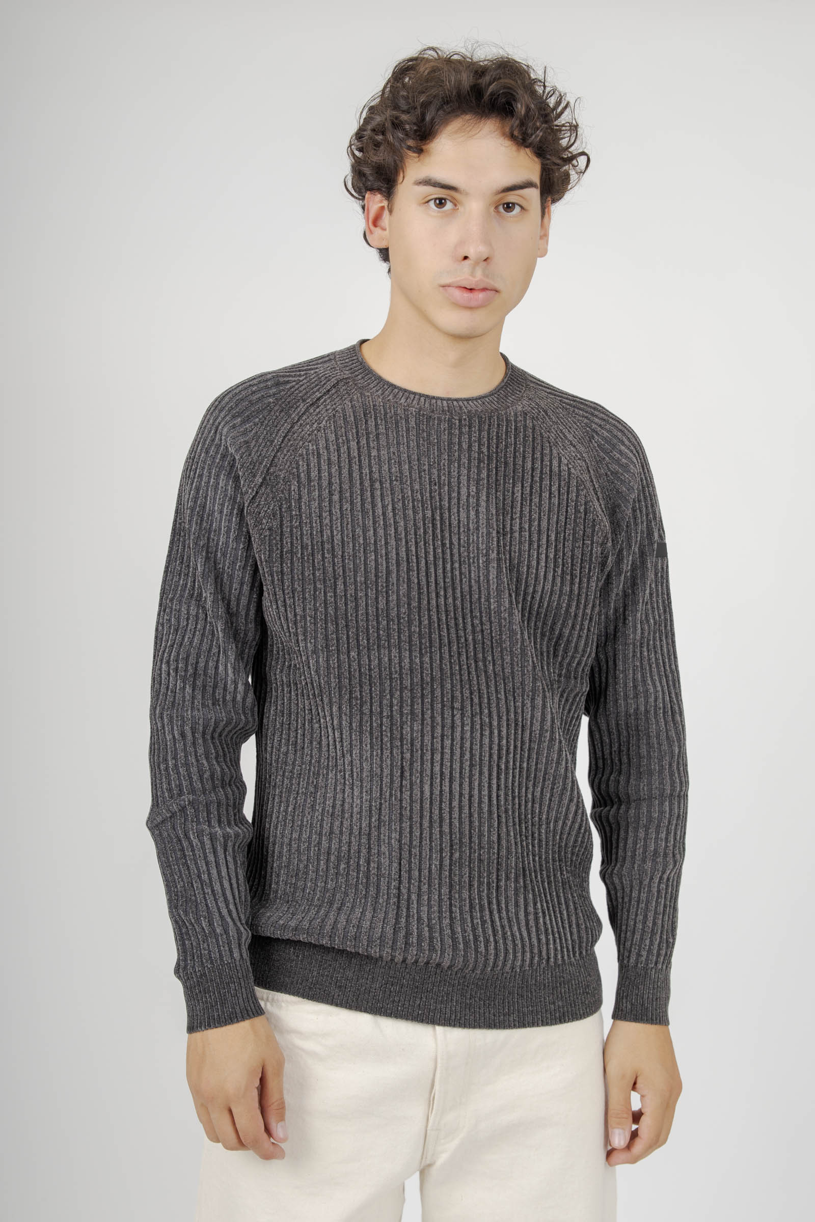 Rrd Maglia Velvet Rave Round Verde Uomo - 5