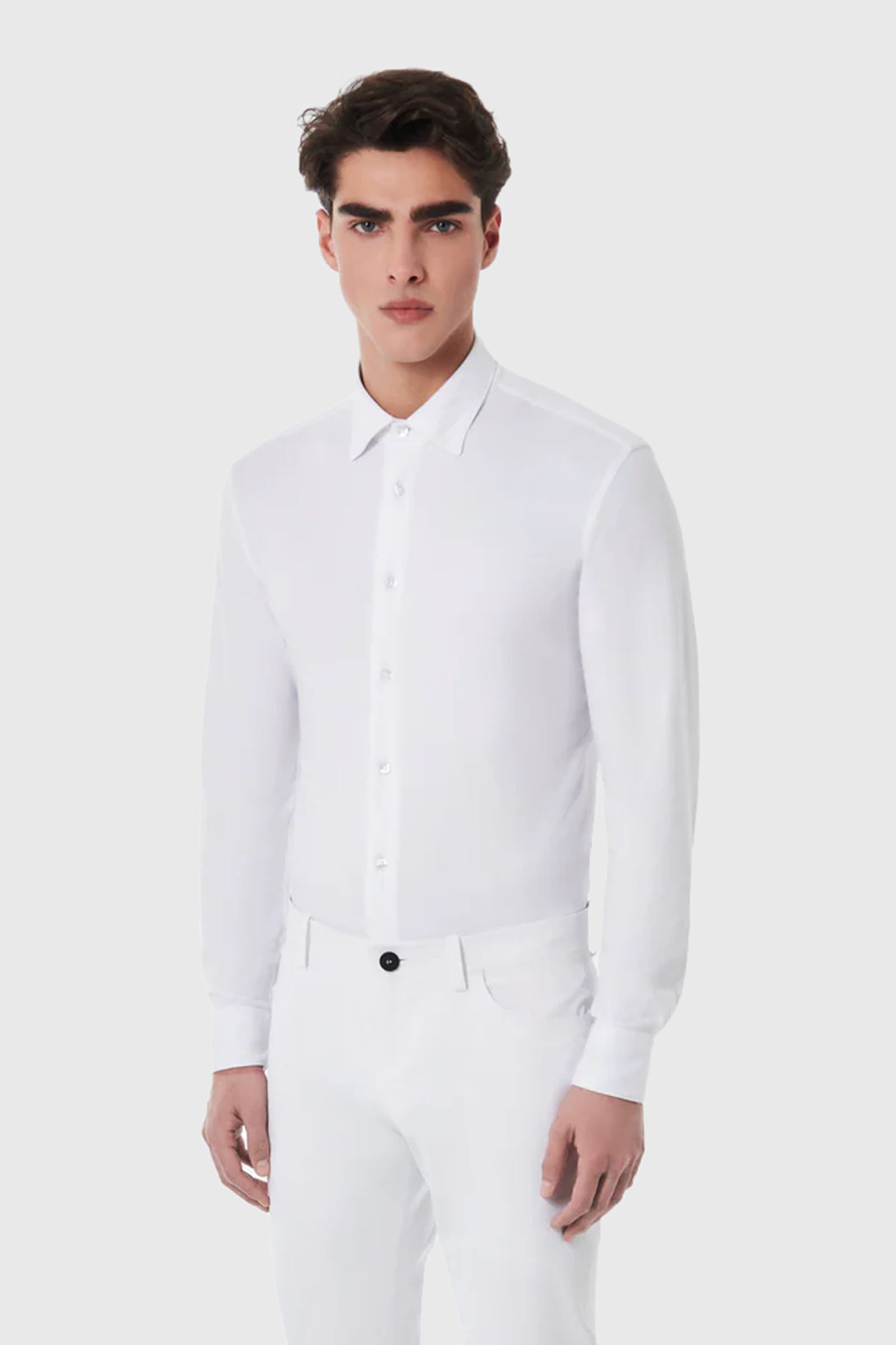 Rrd Macro Shirt Bianco Uomo - 1
