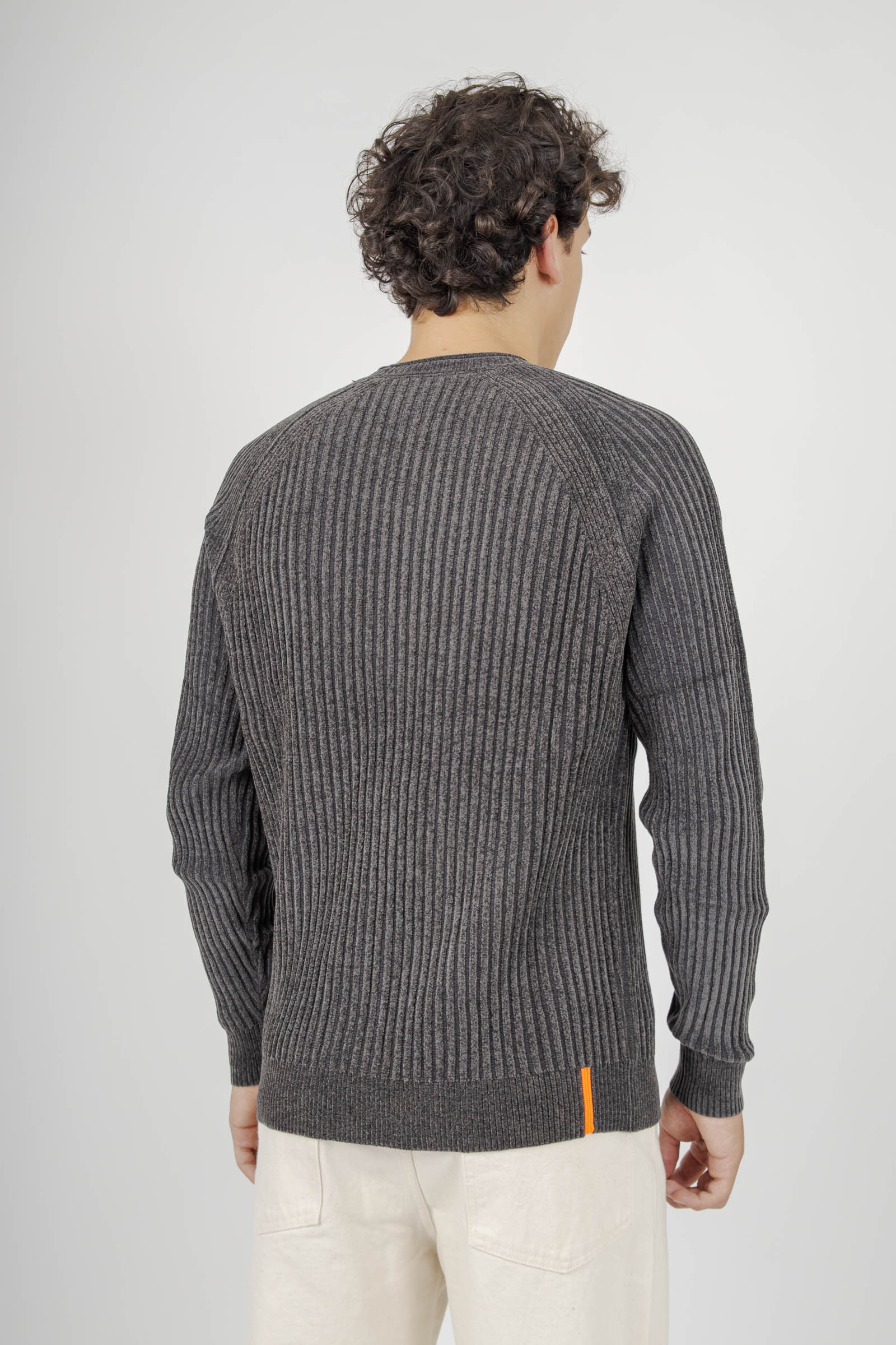 Rrd Maglia Velvet Rave Round Verde Uomo - 3