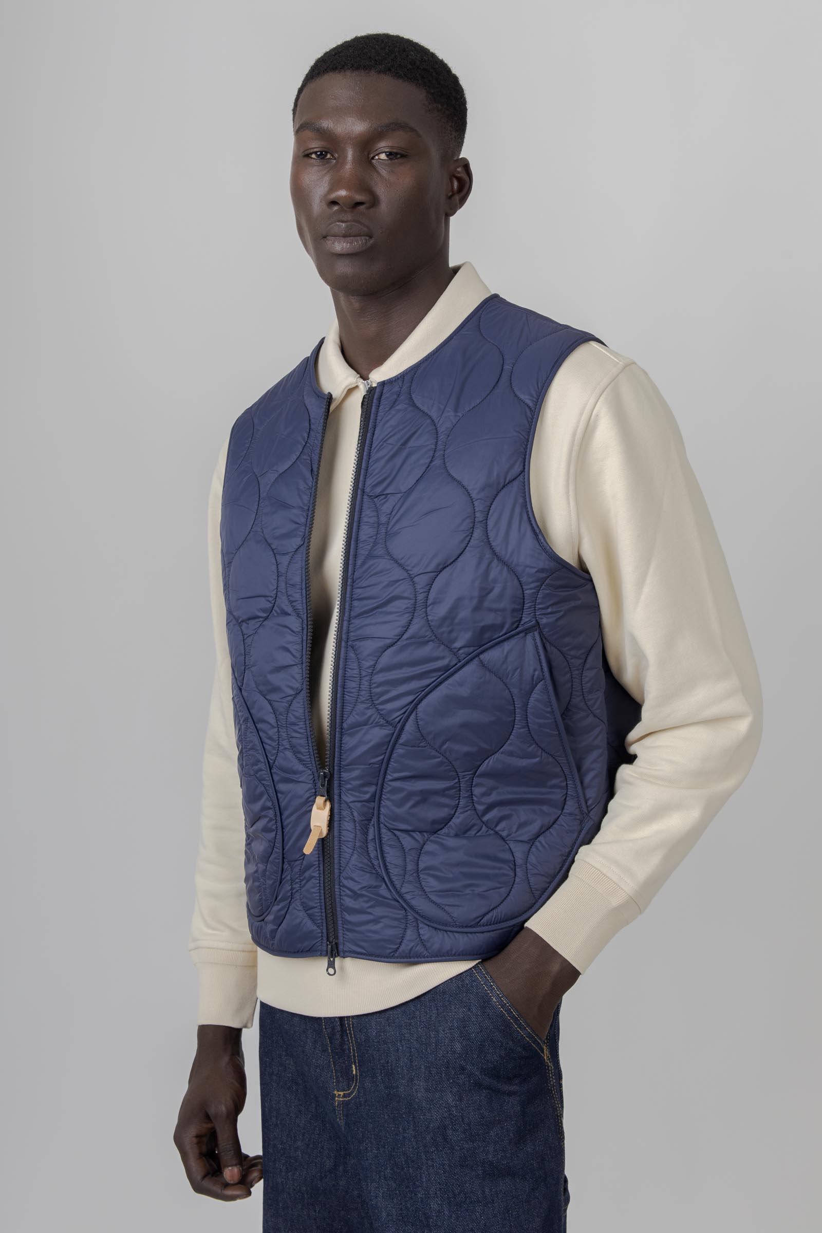 Wool Padded Vest - 4