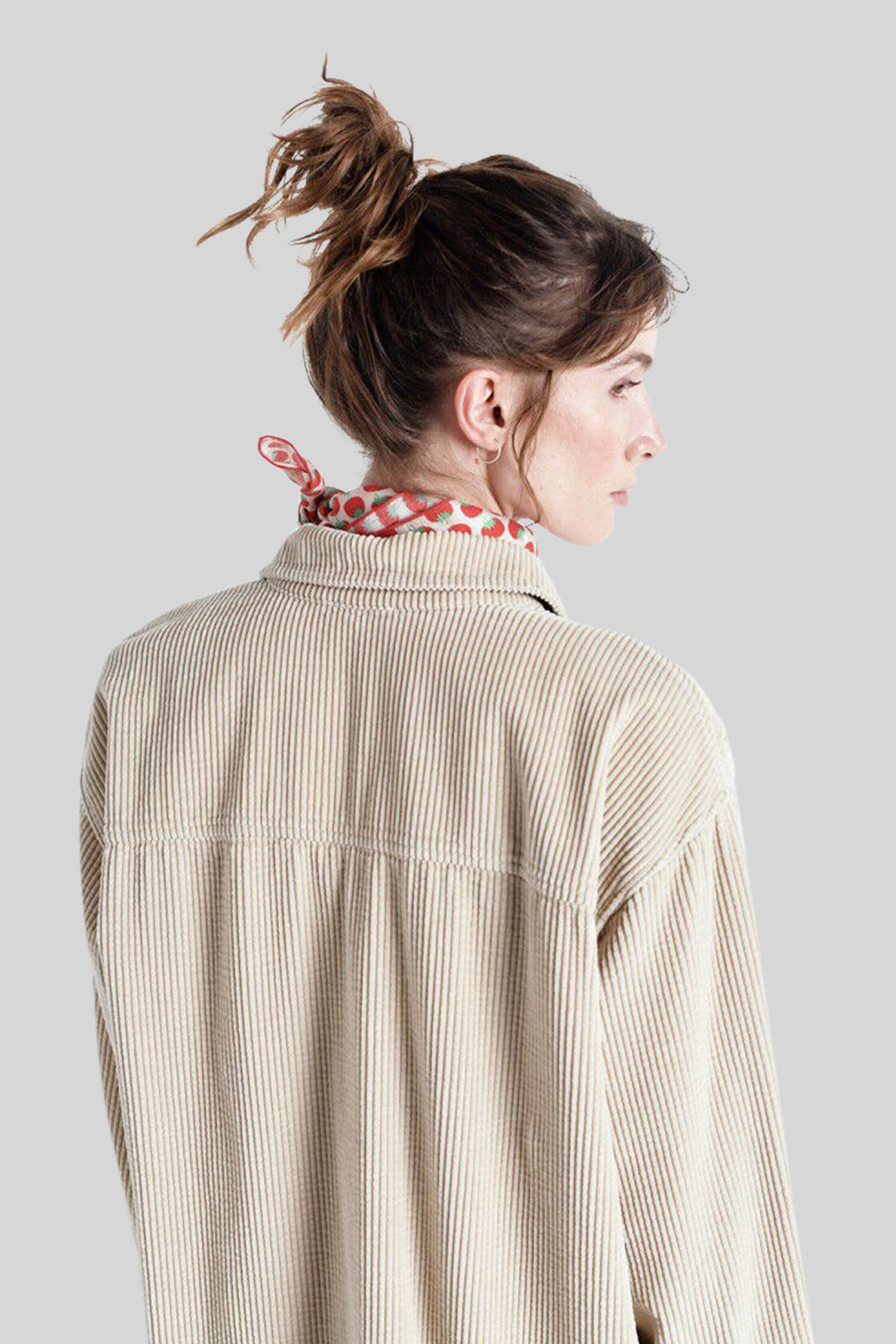 American Vintage Camicia Padow Beige Donna - 2