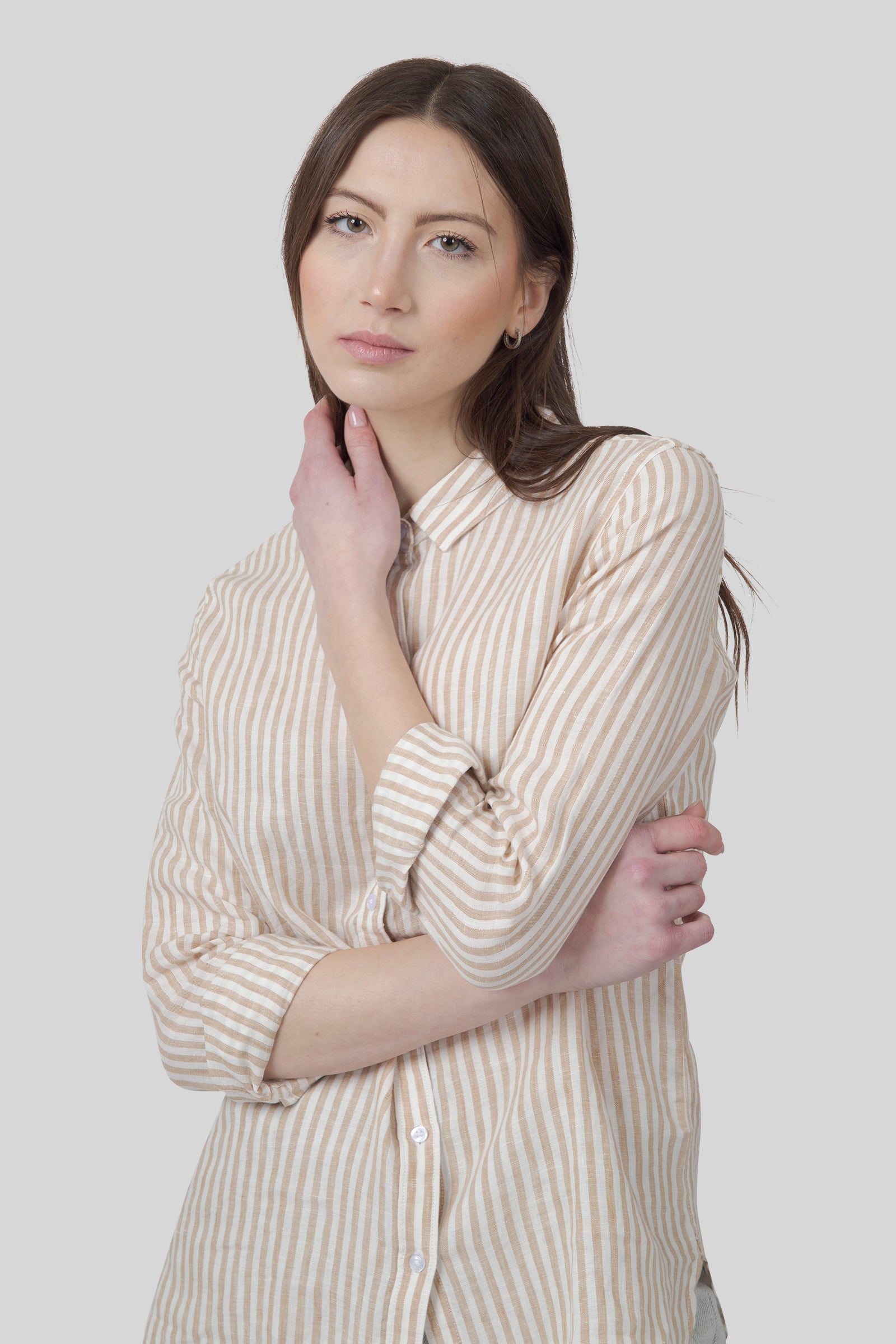 Barbour Camicia Marine Bianco/cipria Donna - 7