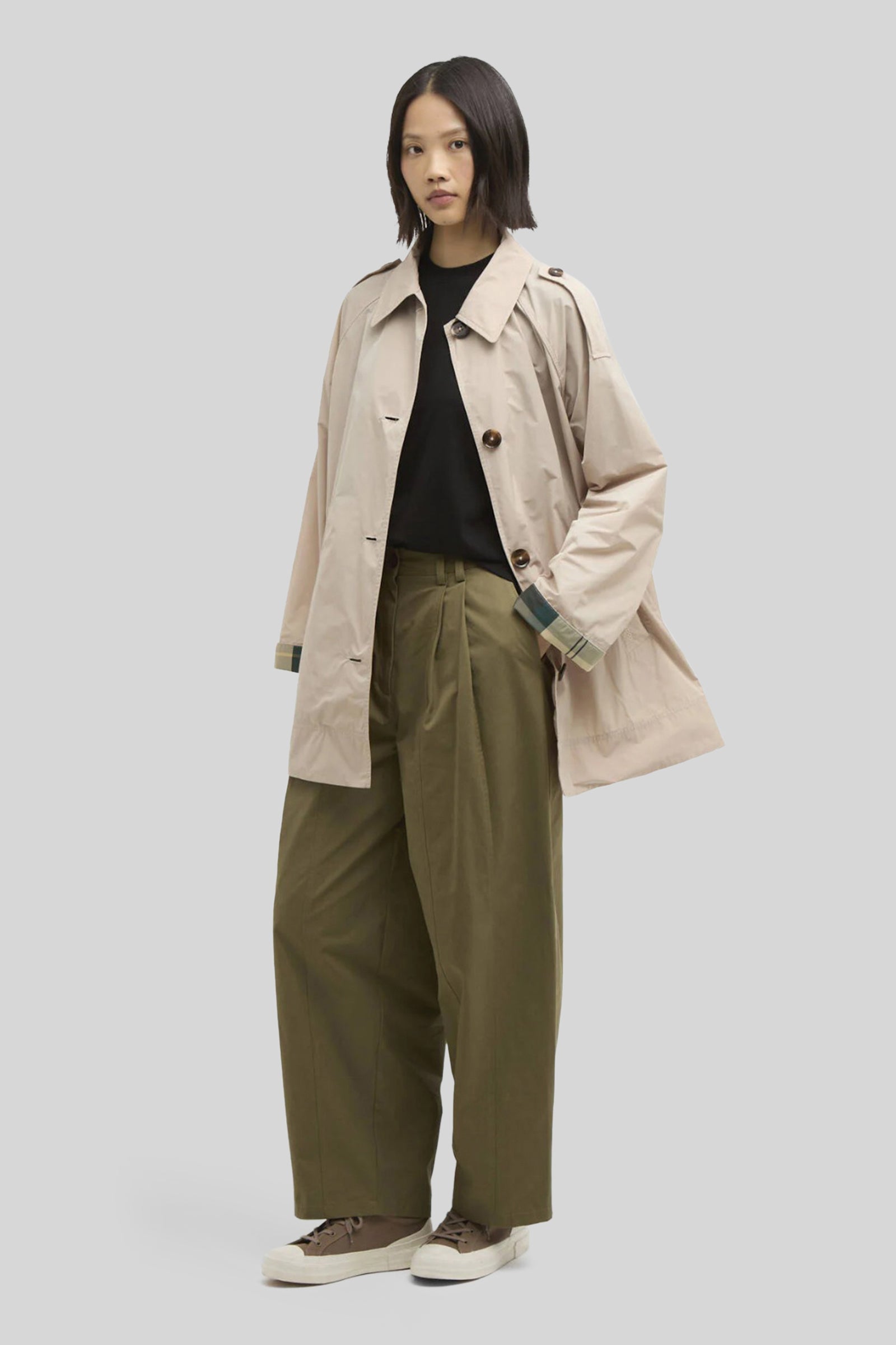 Barbour Impermeabile Maggie Cipria Donna - 4