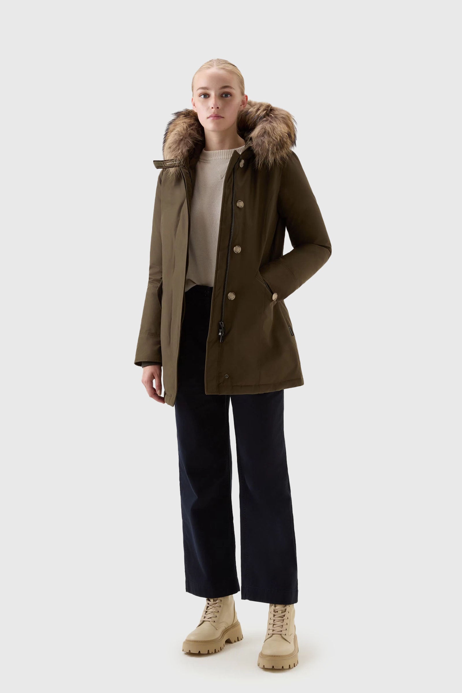 Arctic Raccoon Parka - 11