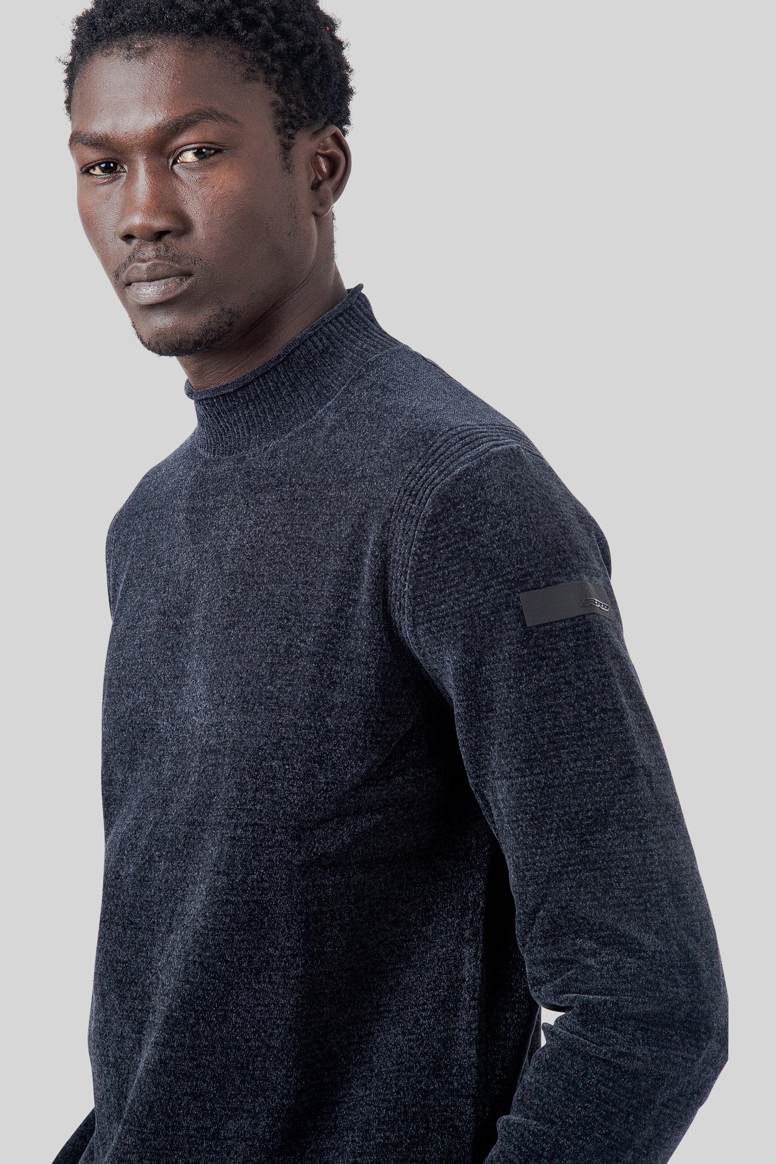 Rrd Velvet Volcano Knit Blu Scuro Uomo - 1