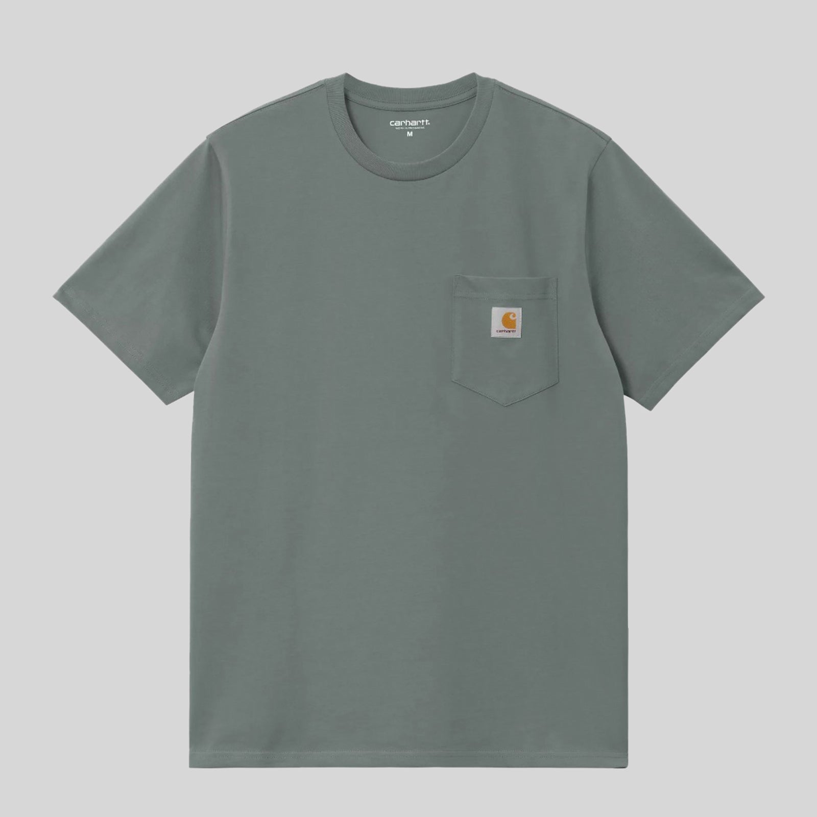 Carhartt Wip Short Sleeve Pocket T-shirt Verde Salvia Uomo - 3