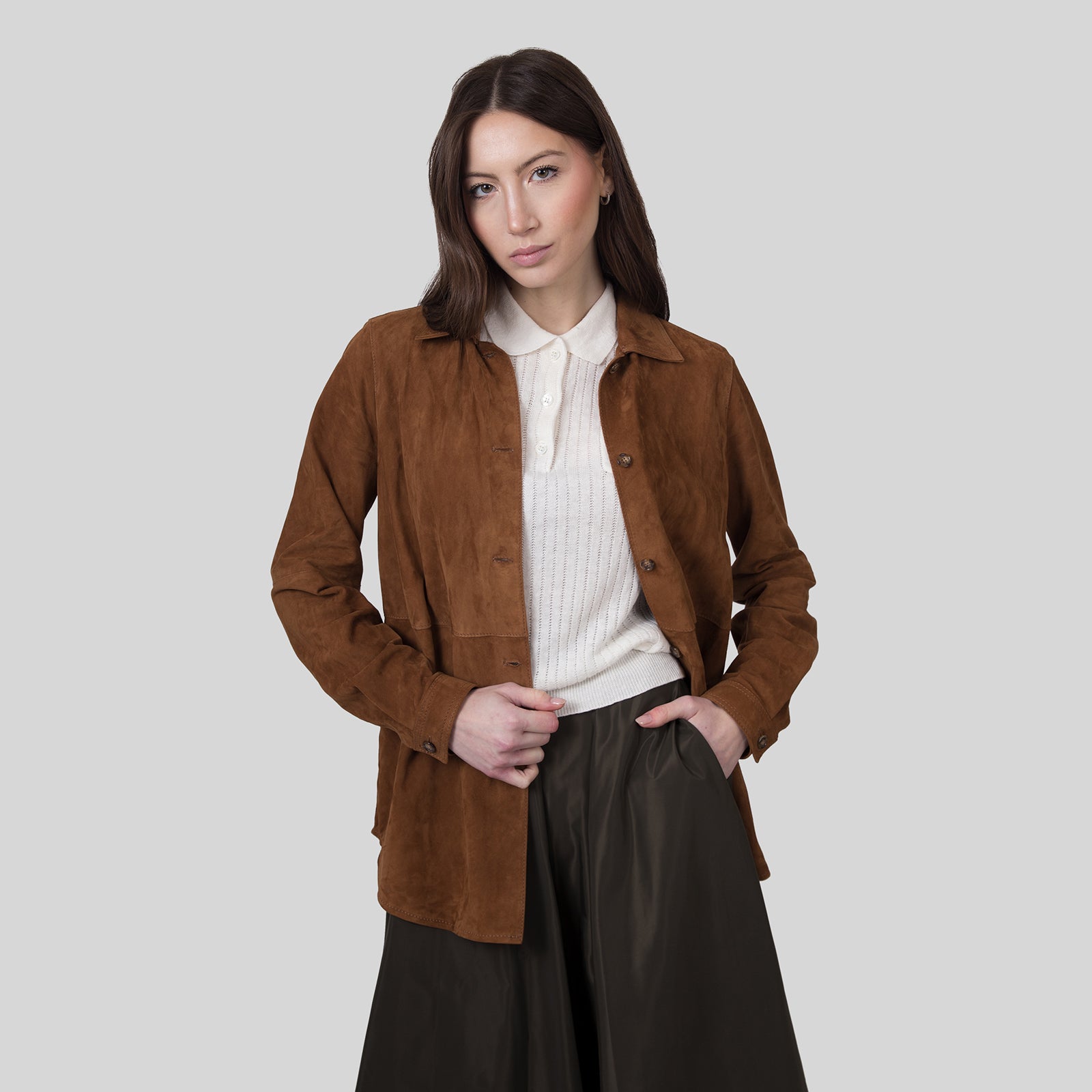 Semicouture Camicia Filipa Nocciola Donna - 7