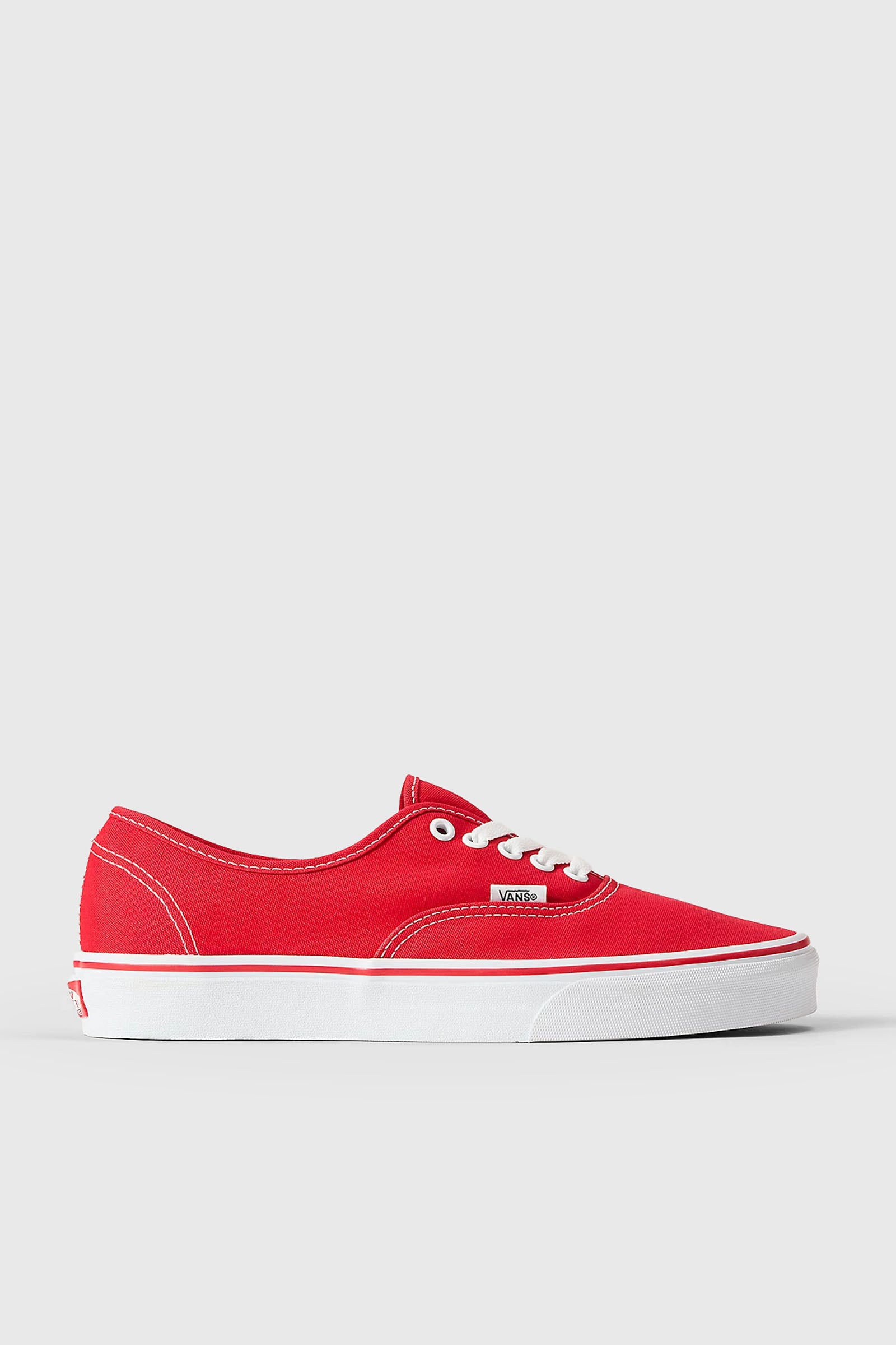 Vans "off The Wall" Sneaker Authentic Rosso Donna - 1