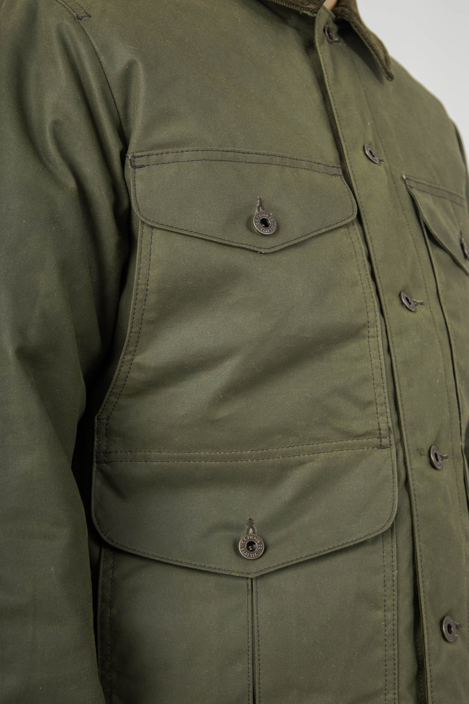 Filson Journeyman Jacket Verde Uomo - 2