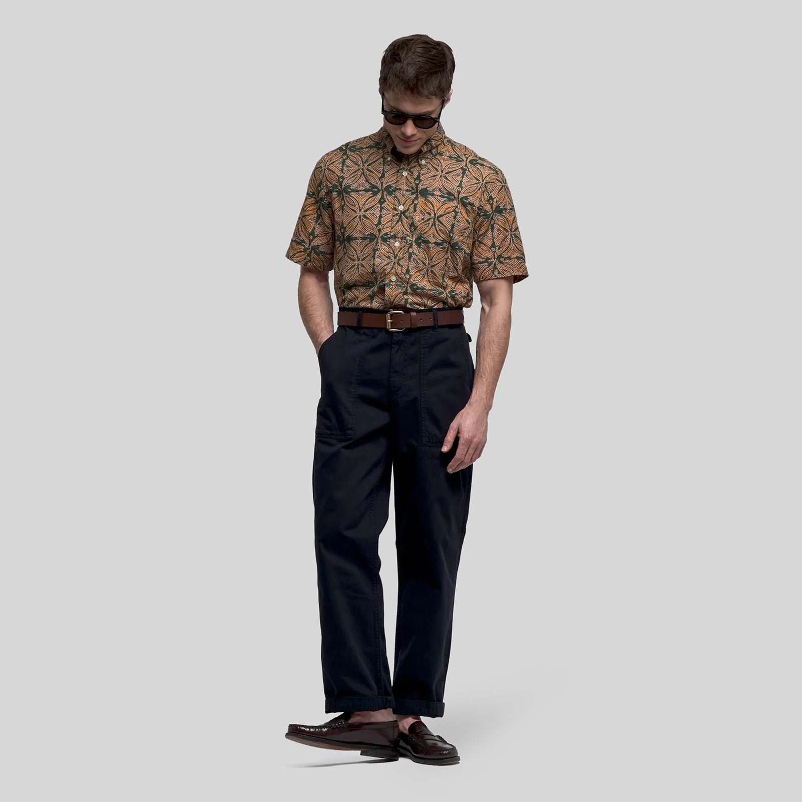 Milton Herringbone Pant - 5