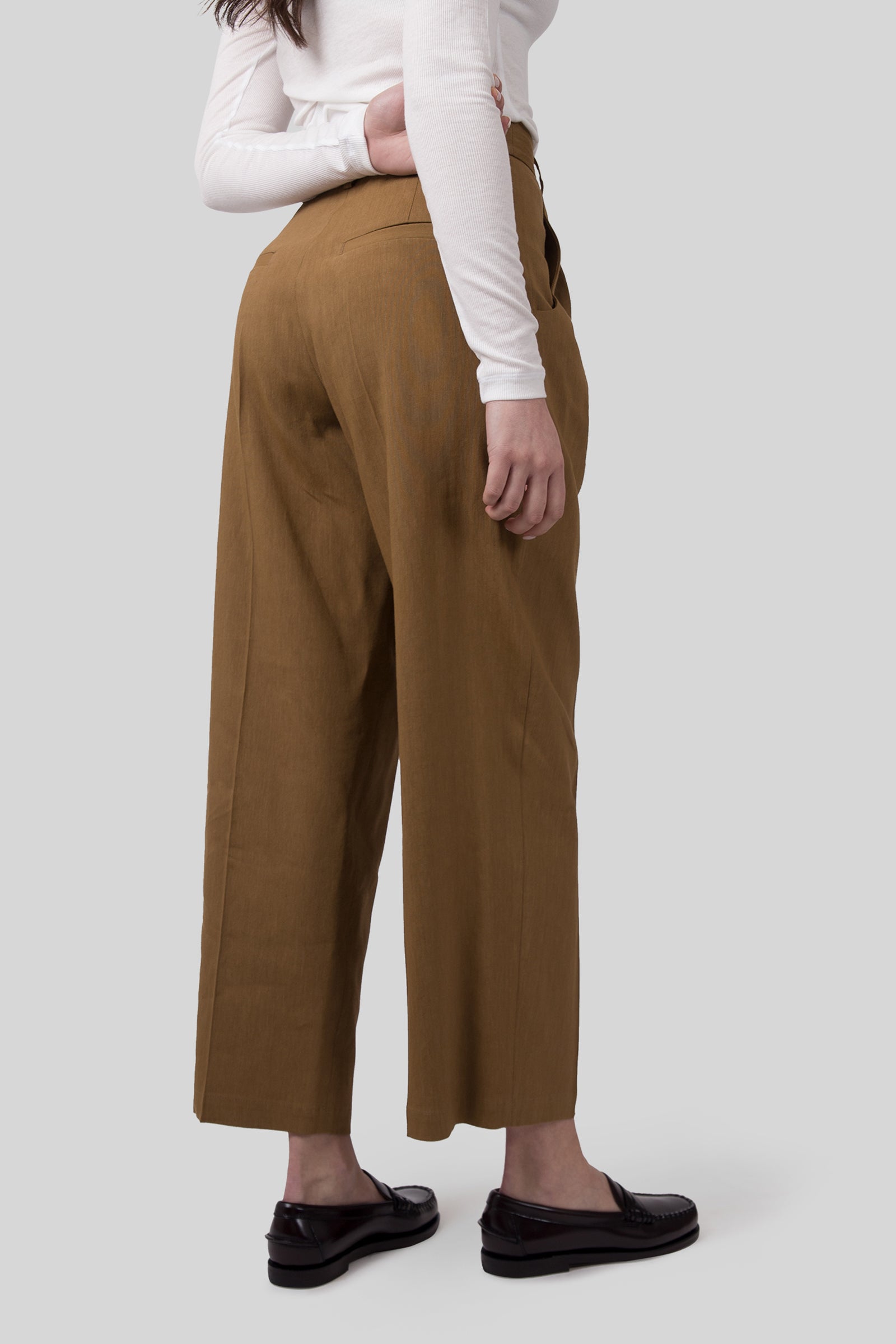 Tela Pantalone Ruben New Biscotto Donna - 3