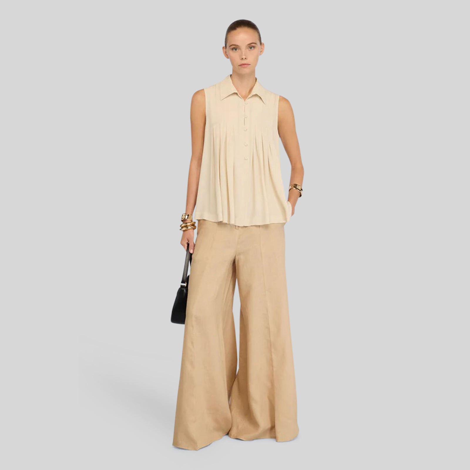 Semicouture Blusa Alysia Gesso Donna - 5