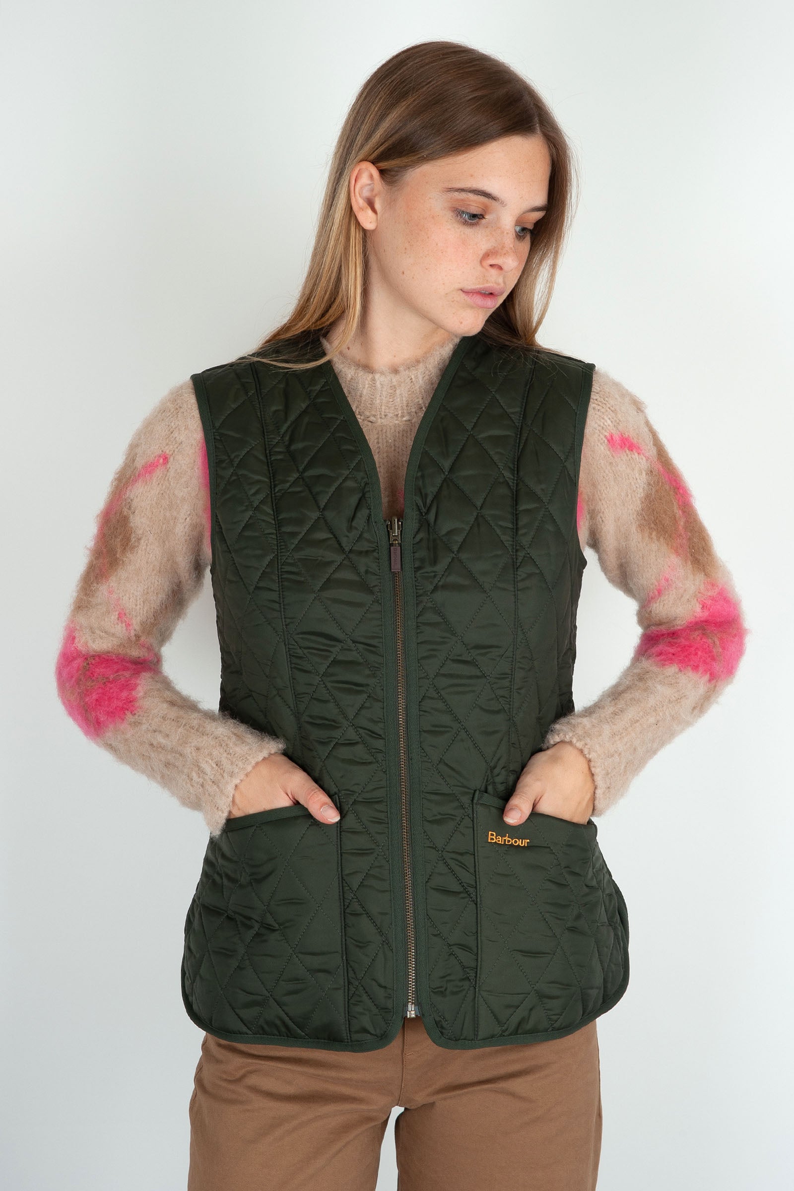 Betty Quilted Liner Vest - 3