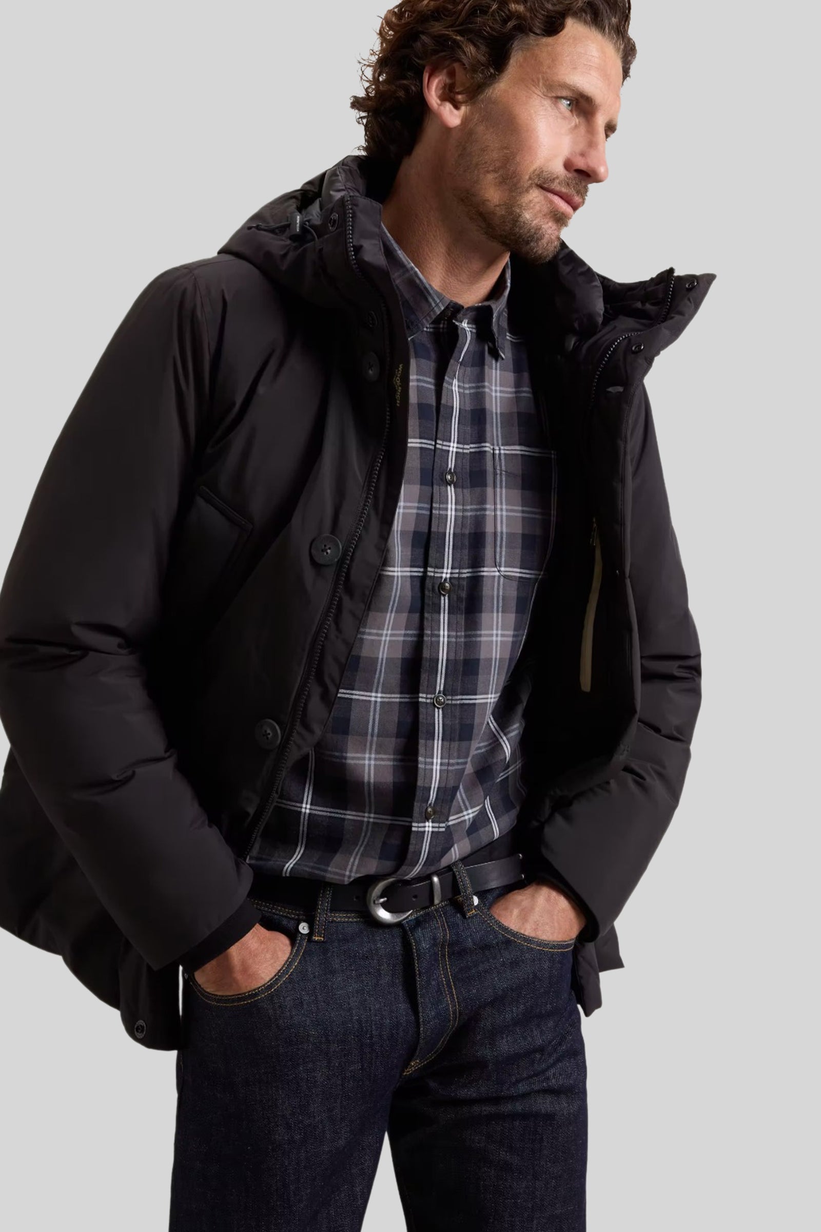 Woolrich Cloud Arctic Parka Nero Uomo - 5