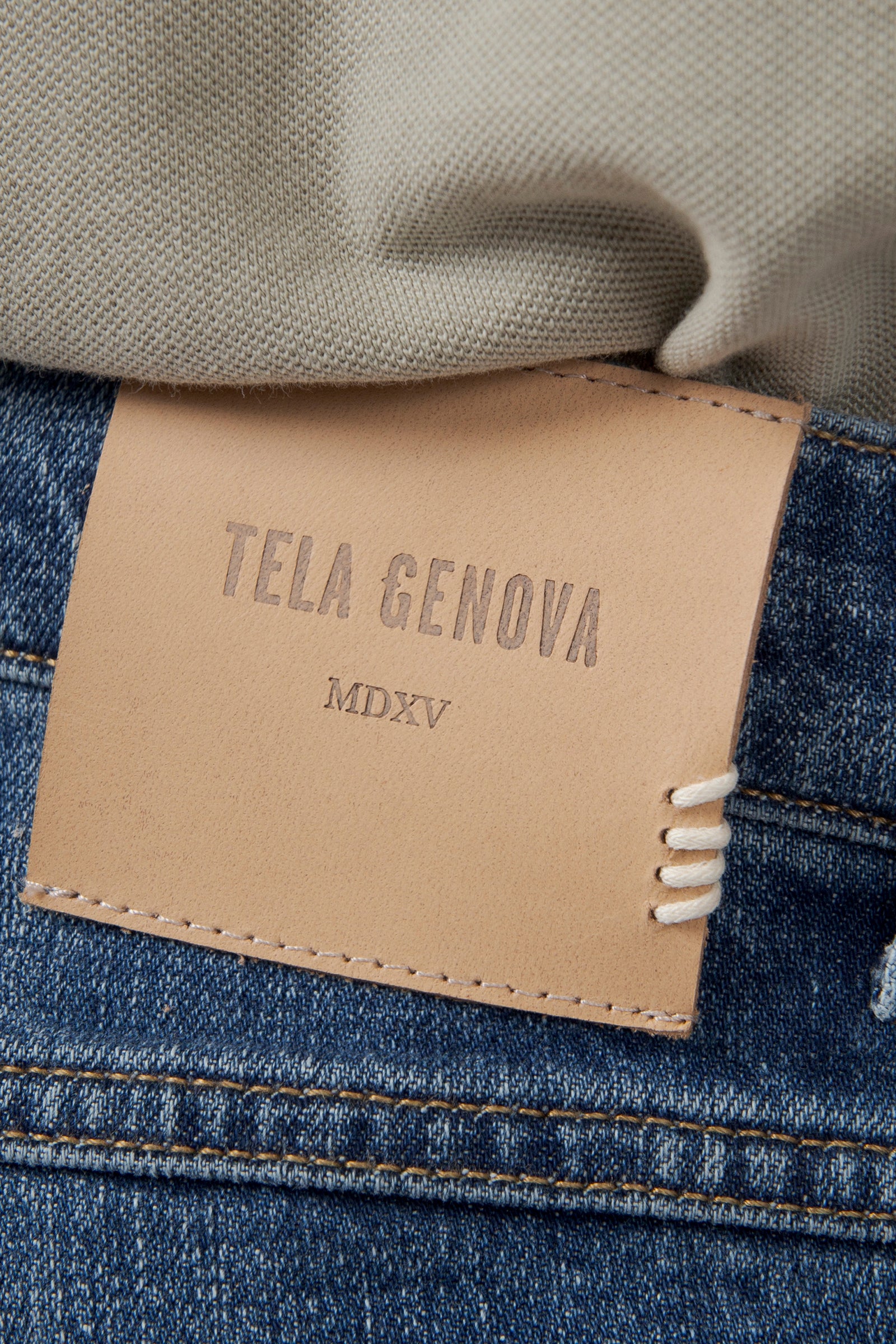 Tela Genova Jeans Cosmy/2s Blu Medio Uomo - 2