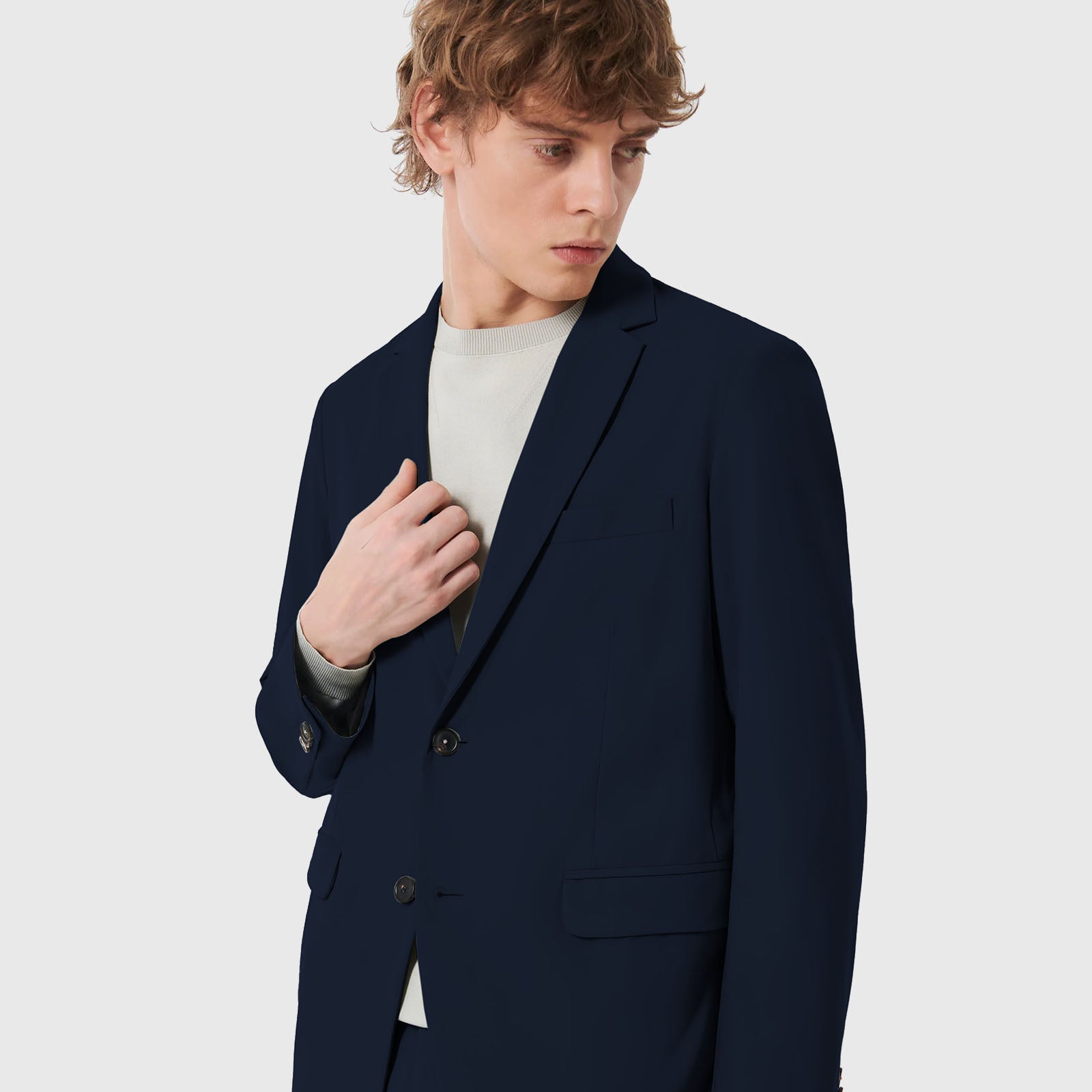 Rrd Blazer Surflex Blu Scuro Uomo - 6