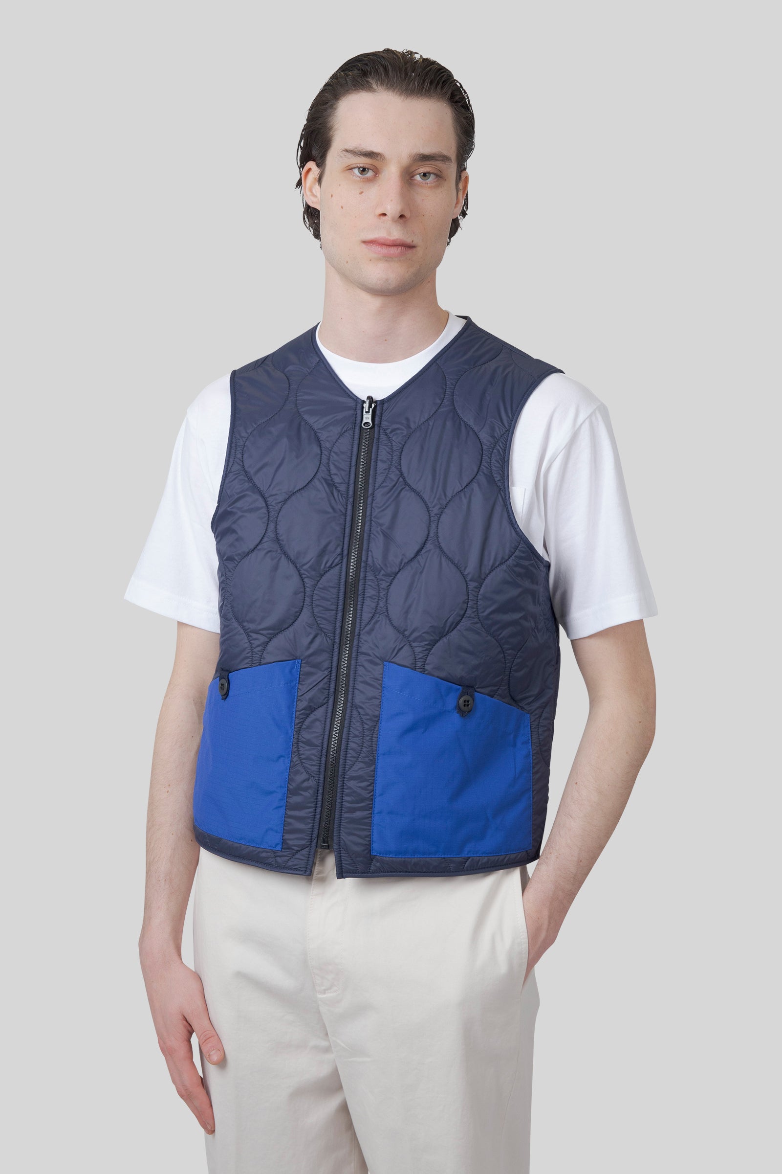 Manifattura Ceccarelli All Season Vest Blu/cobalto Uomo - 1