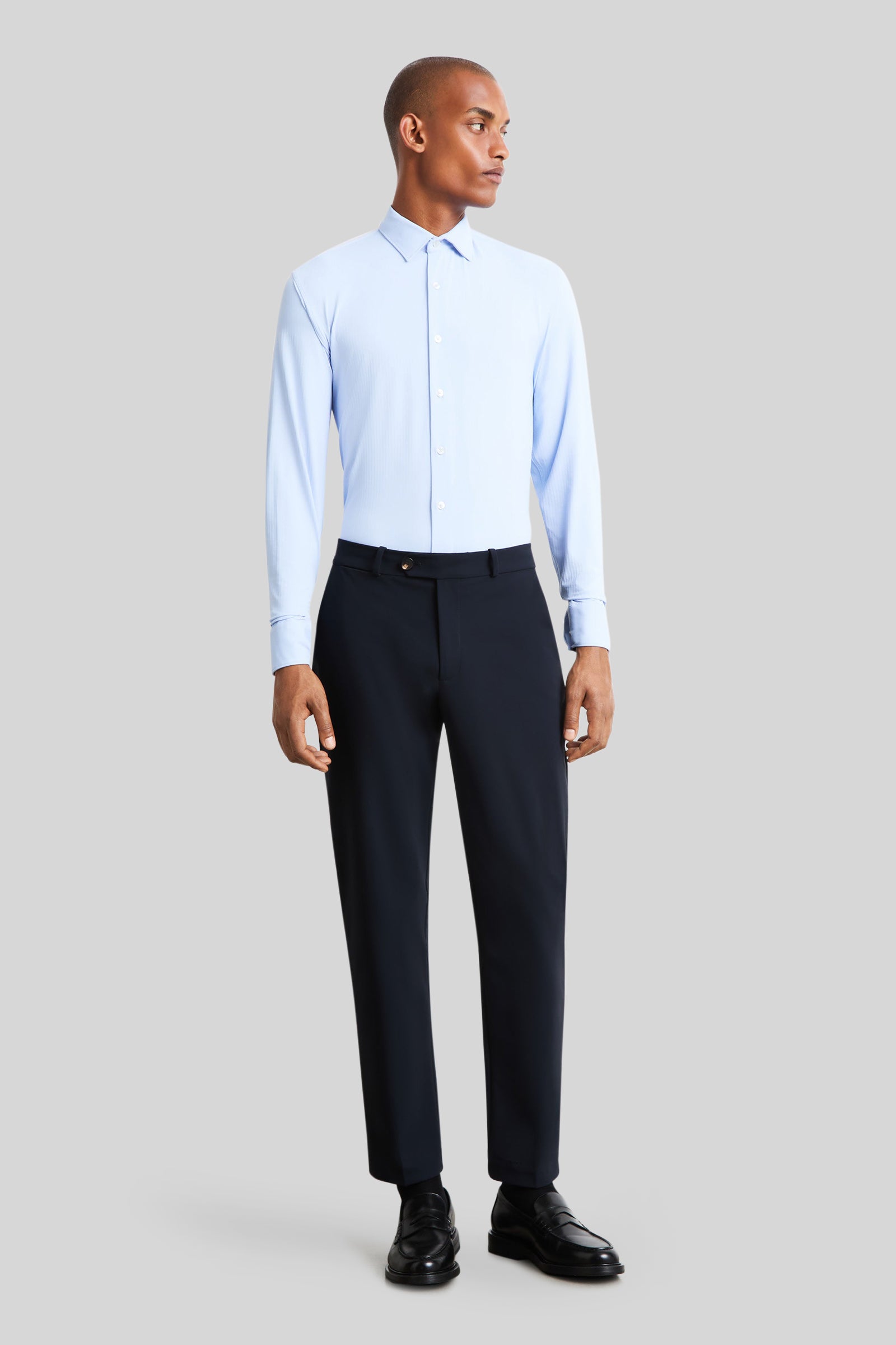 Rrd Camicia Mini 3d Regular Open Azzurro Uomo - 3
