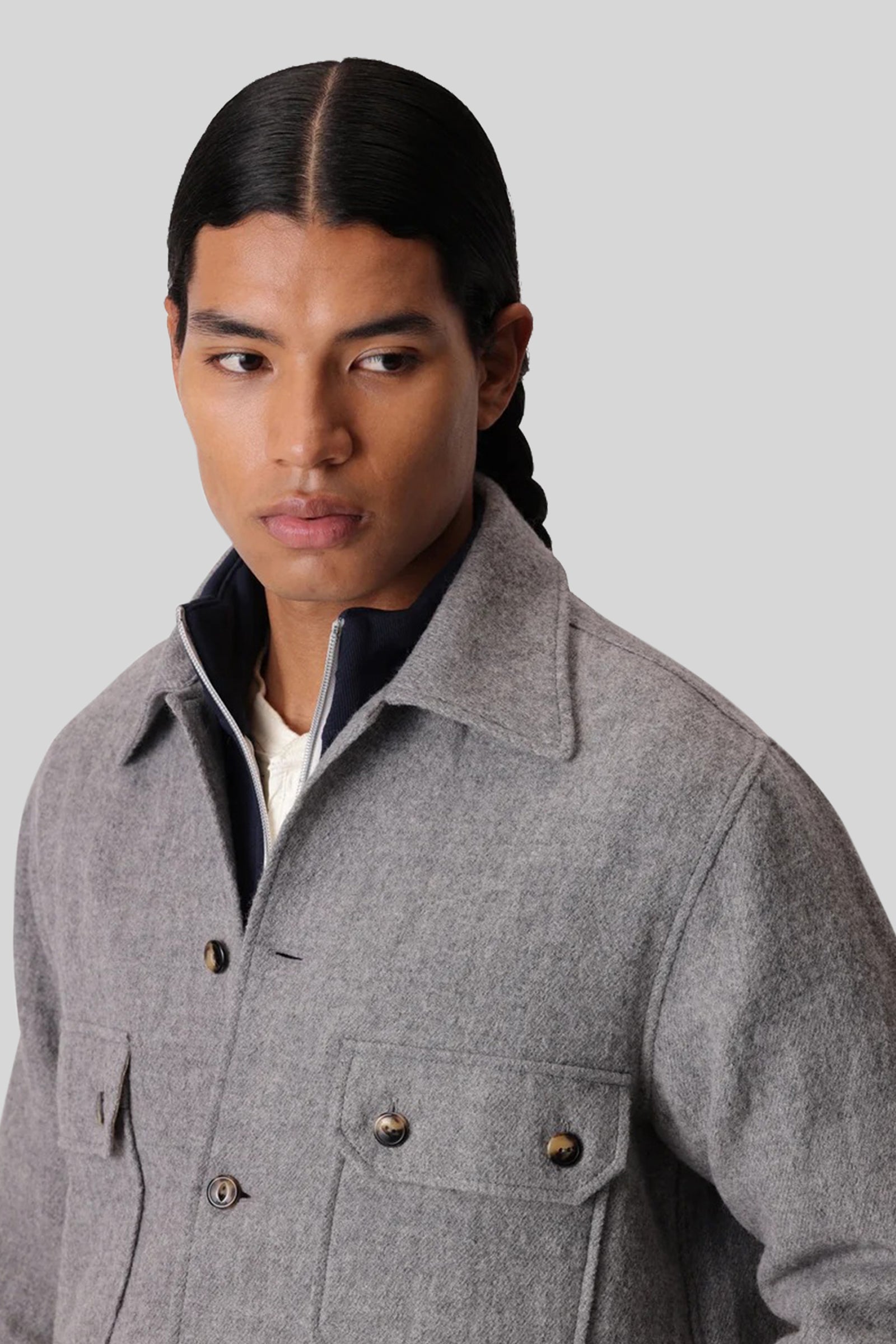 Pepper Wool Overshirt - 1