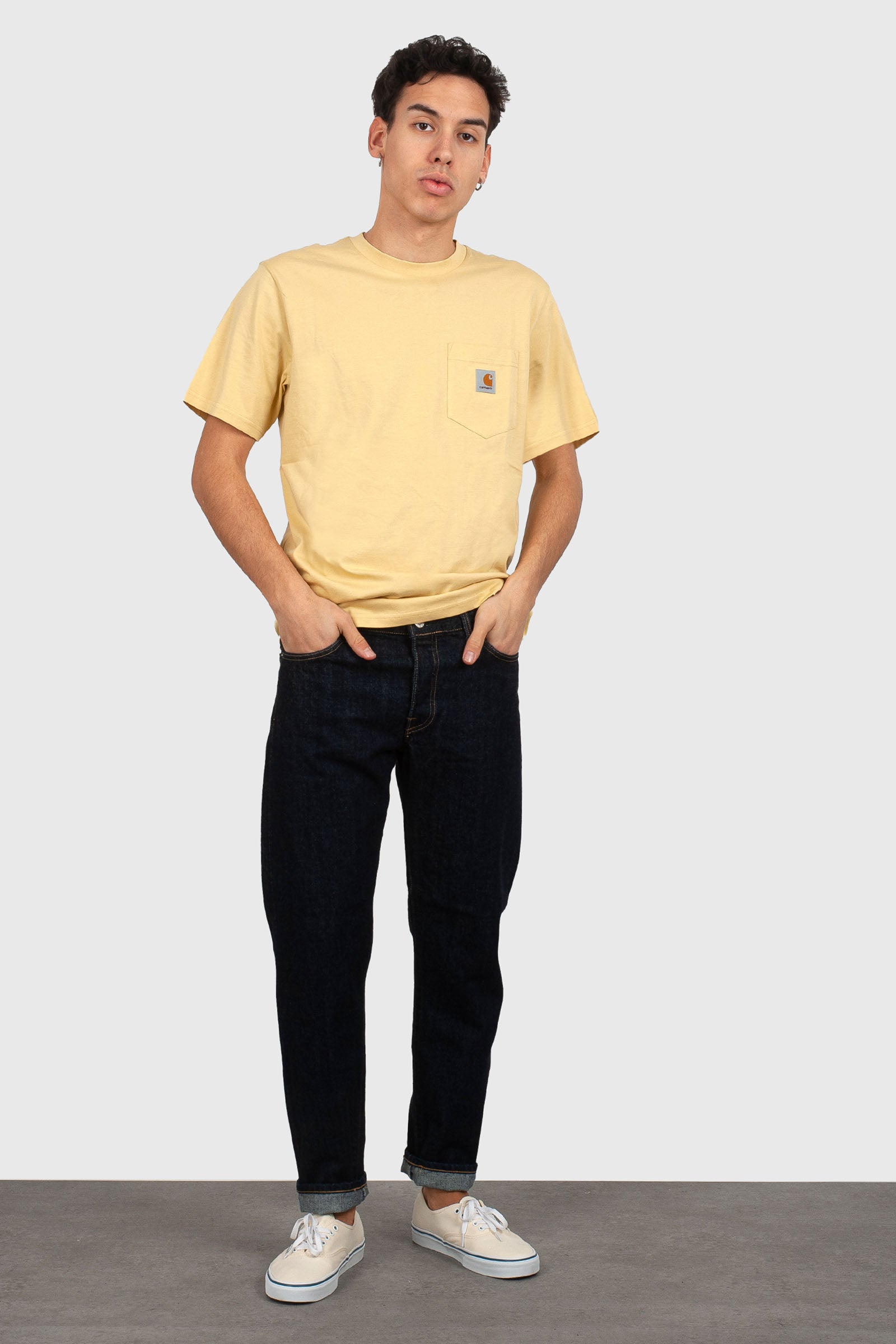 Edwin Jeans Regular Tapered Japan Blu Scuro Uomo - 7