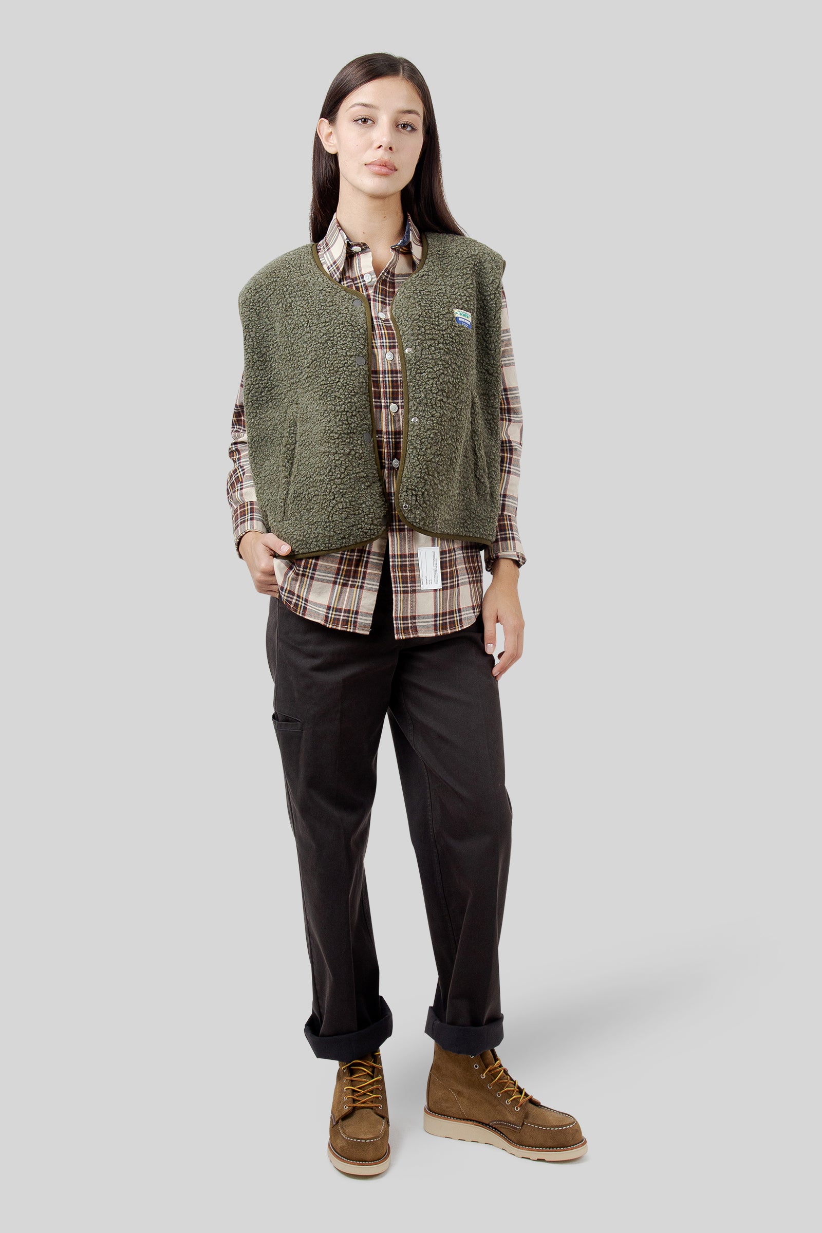 Department Five Camicia Artic Tartan Avena Donna - 2