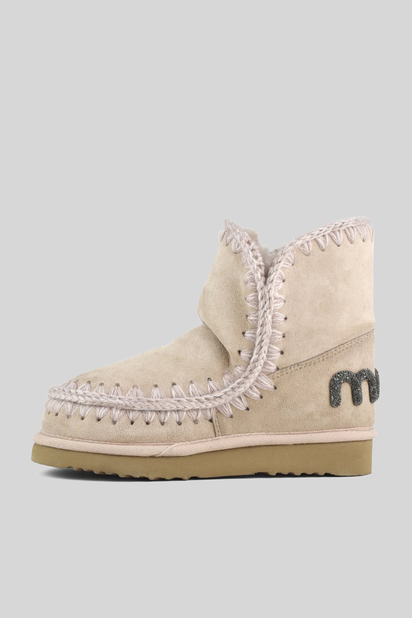 Mou Eskimo 18 Glitter Logo Rosa Chiaro Donna - 6