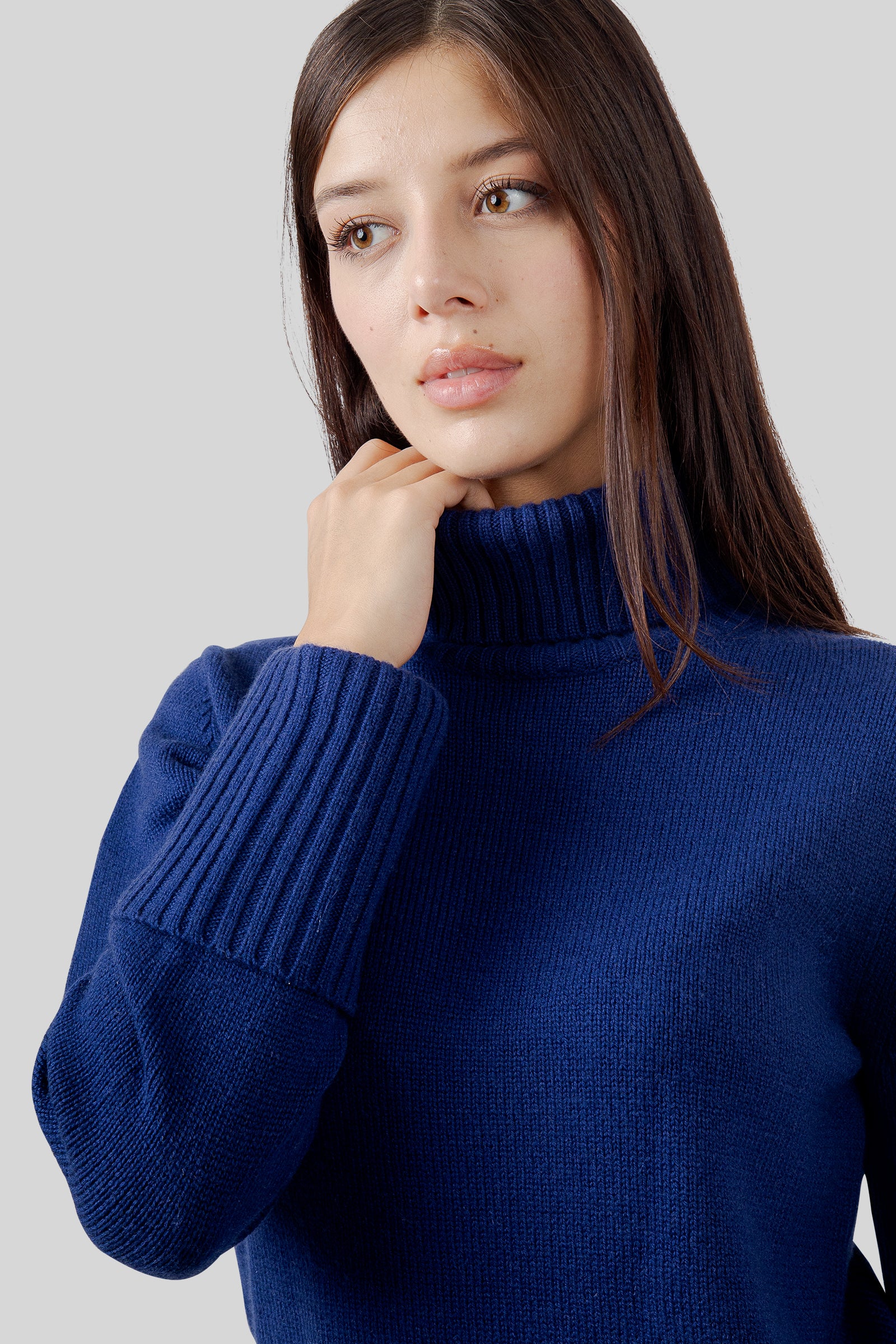Semicouture Maglia Ralphina Blu China Donna - 1